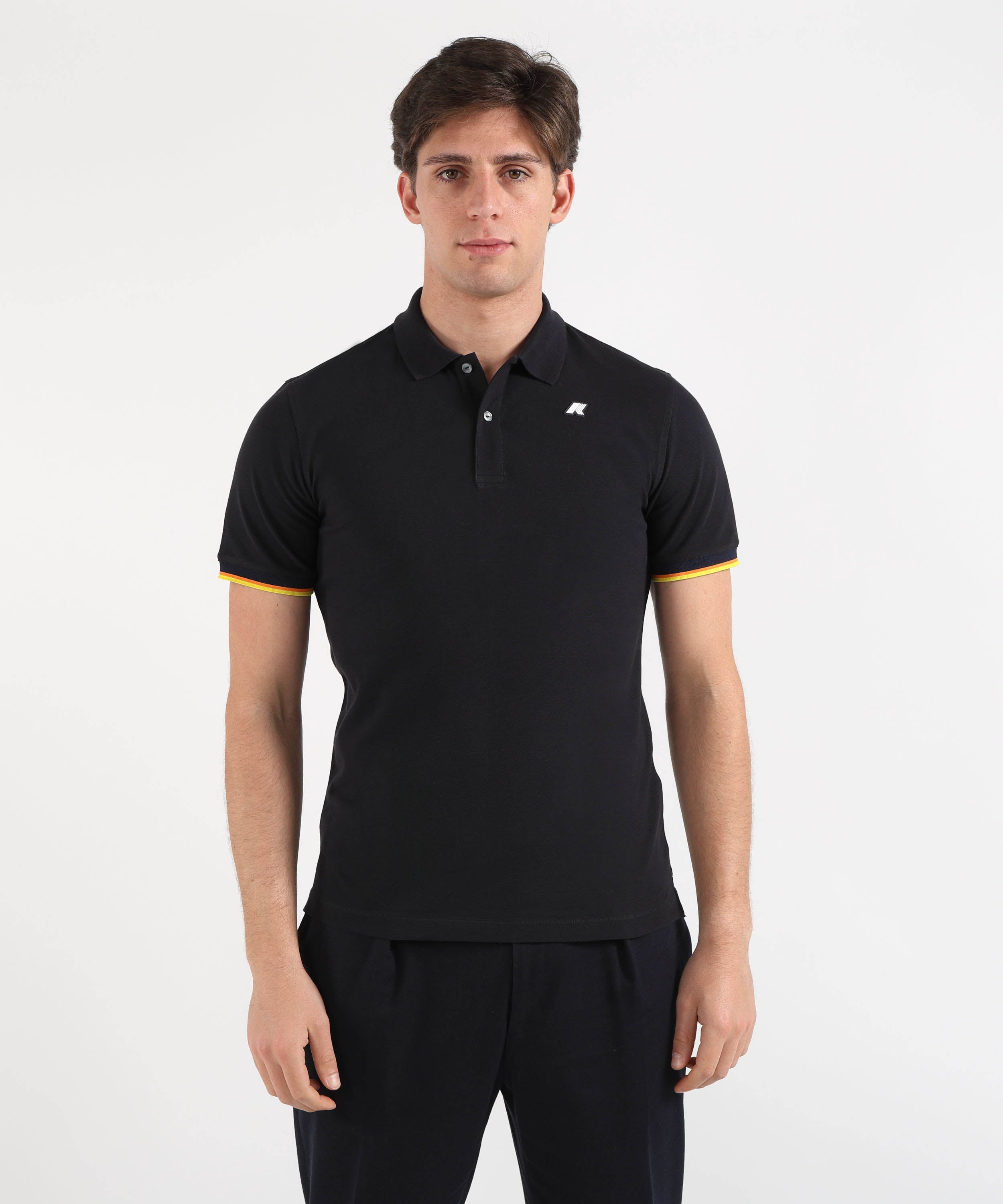Polo K-WAY VINCENT PIQUE SLIM Blu | K-WAY