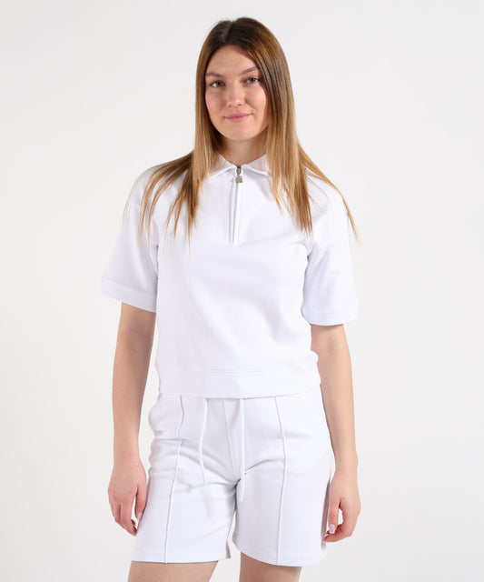 Polo K-WAY LOZANY INTERLOCK Bianco | K-WAY