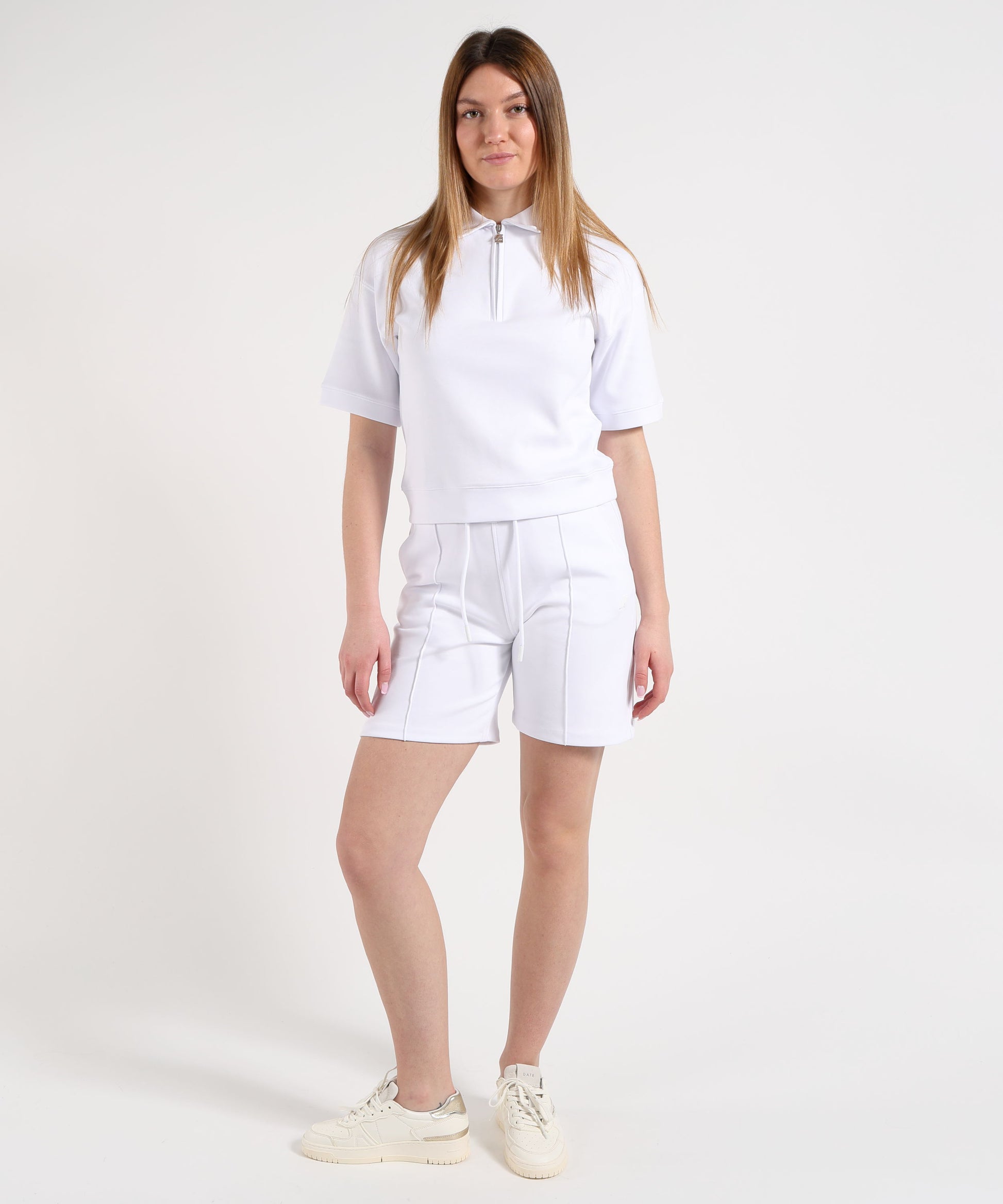 Polo K-WAY LOZANY INTERLOCK Bianco | K-WAY