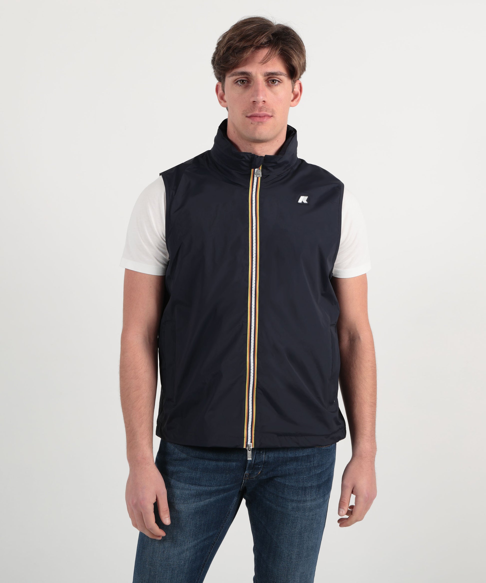 Gilet K-WAY smanicato valen Blu | K-WAY