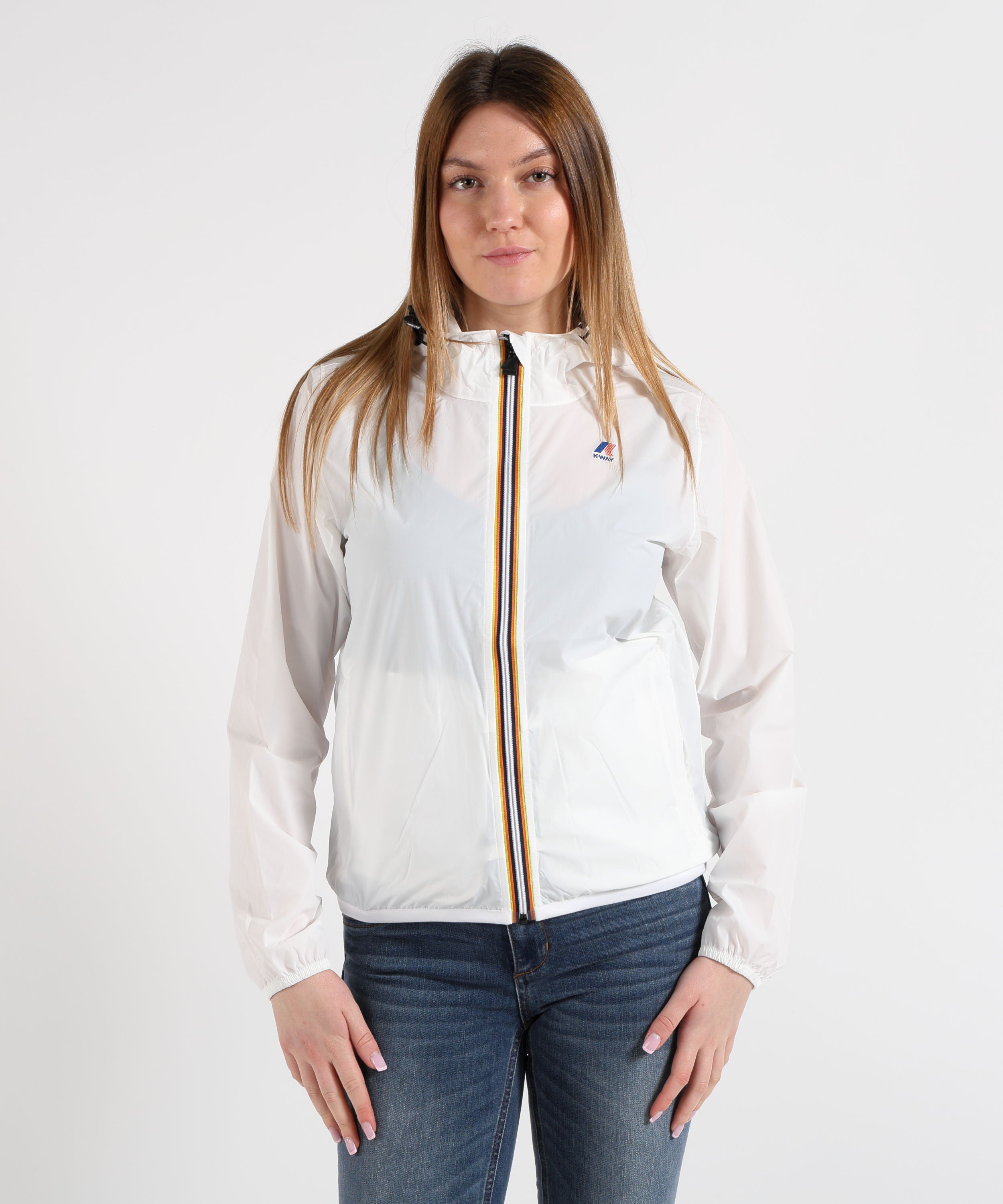 Giacche K-WAY P. LILY PLUS.2 REVERSIBLEVIOLET Bianco | K-WAY