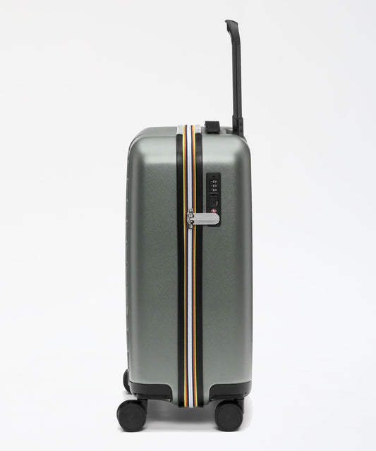 Trolley K-WAY EUDOXIE LOGO Verde | K-WAY