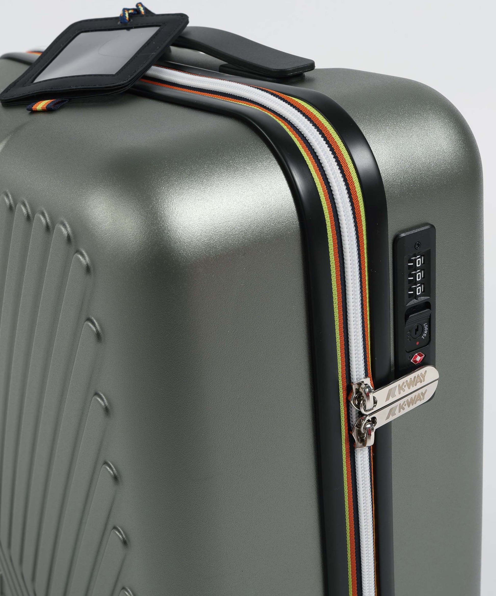 Trolley K-WAY EUDOXIE LOGO Verde | K-WAY