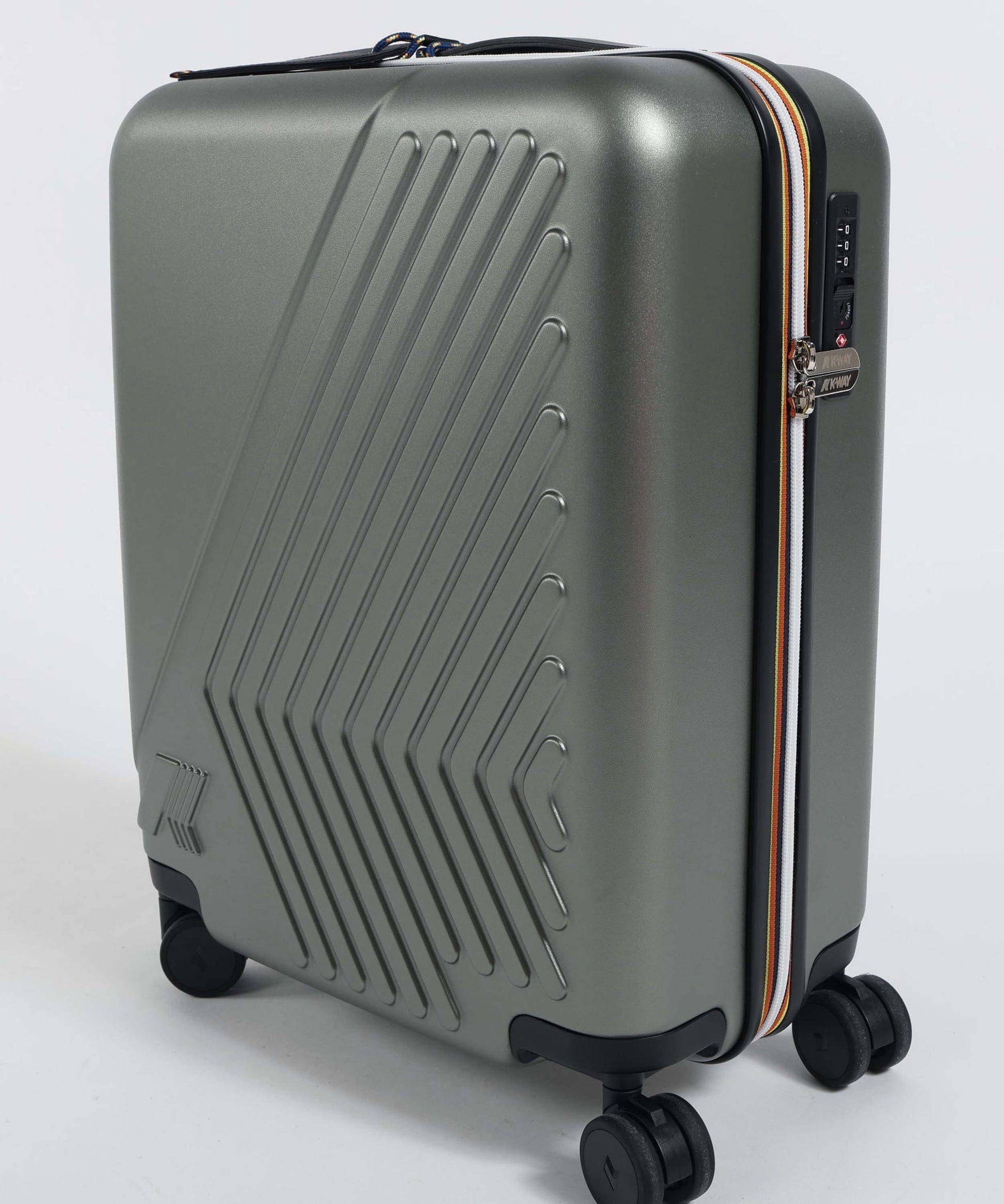 Trolley K-WAY EUDOXIE LOGO Verde | K-WAY