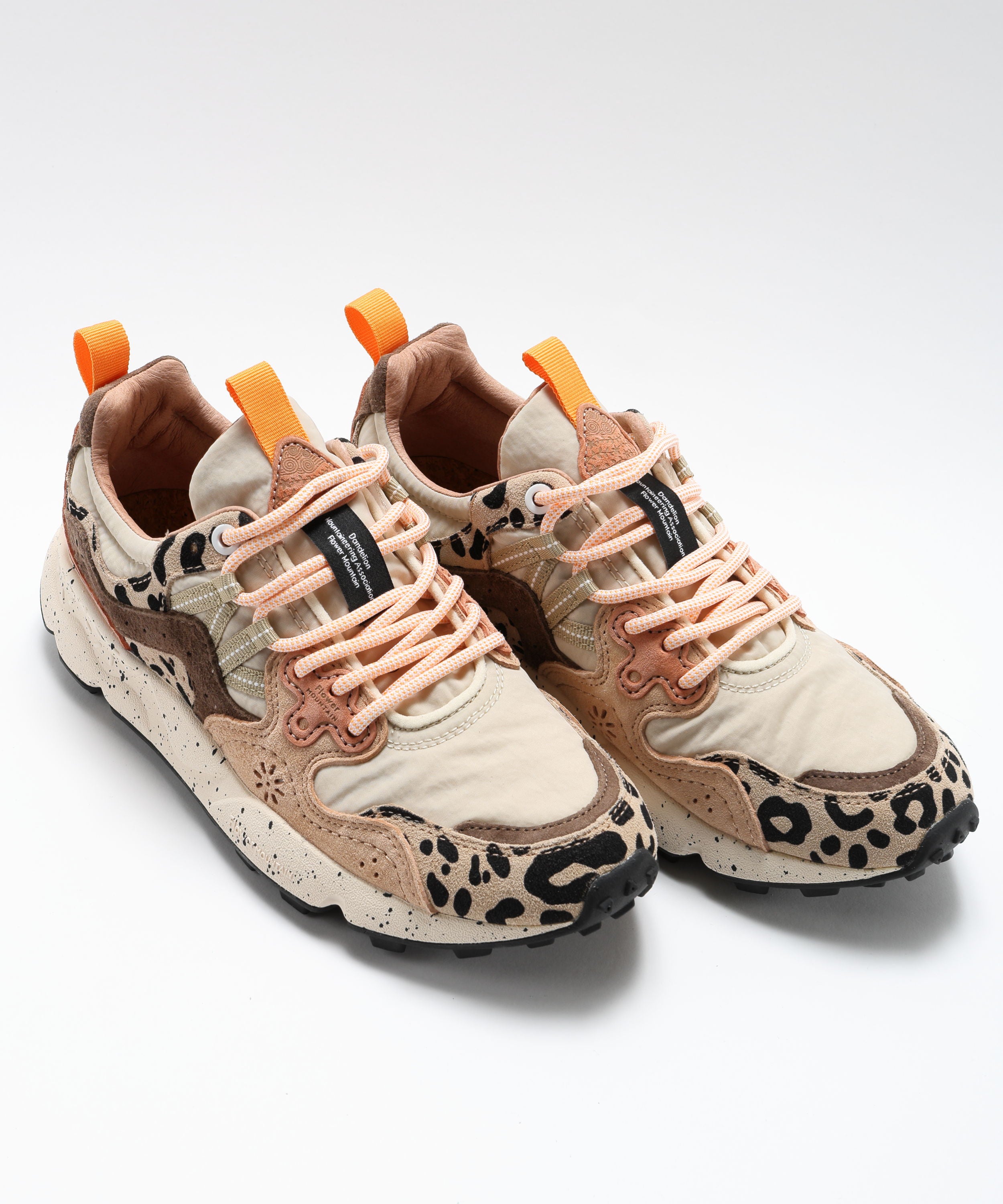 Sneakers FLOWER MOUNTAIN Sneakers Yamano 3 in suede e tessuto tecnico Multicolor | FLOWER MOUNTAIN