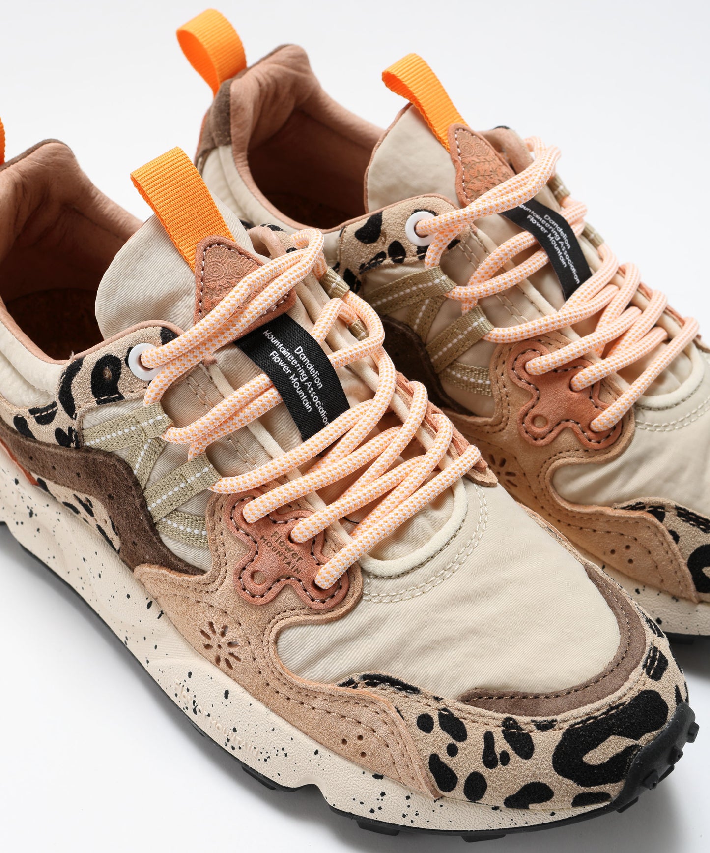 FLOWER MOUNTAIN Yamano 3 sneakers in suede and technical fabric