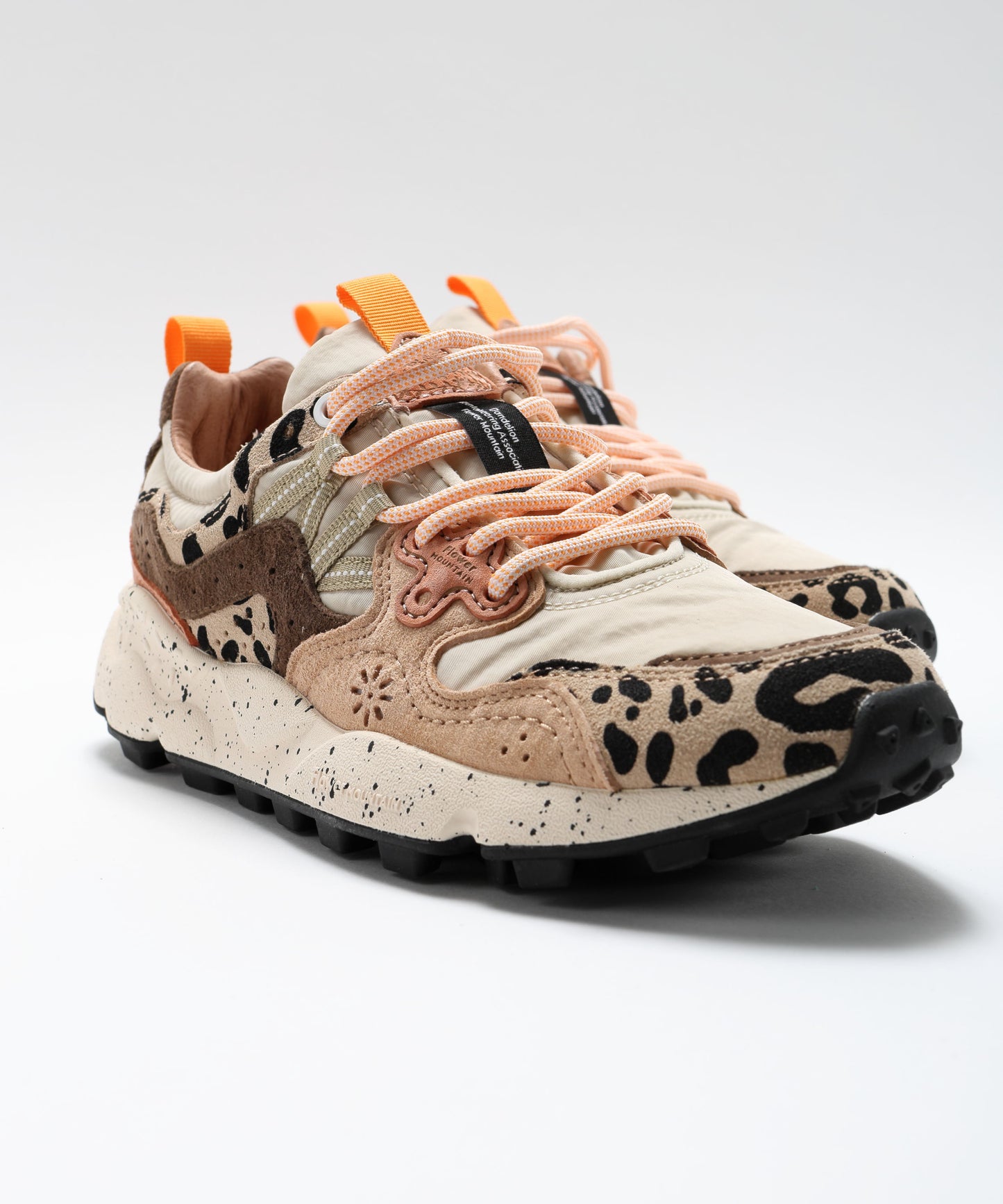 FLOWER MOUNTAIN Yamano 3 sneakers in suede and technical fabric