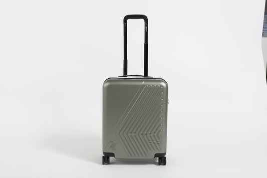 Trolley K-WAY EUDOXIE LOGO Grigio | K-WAY