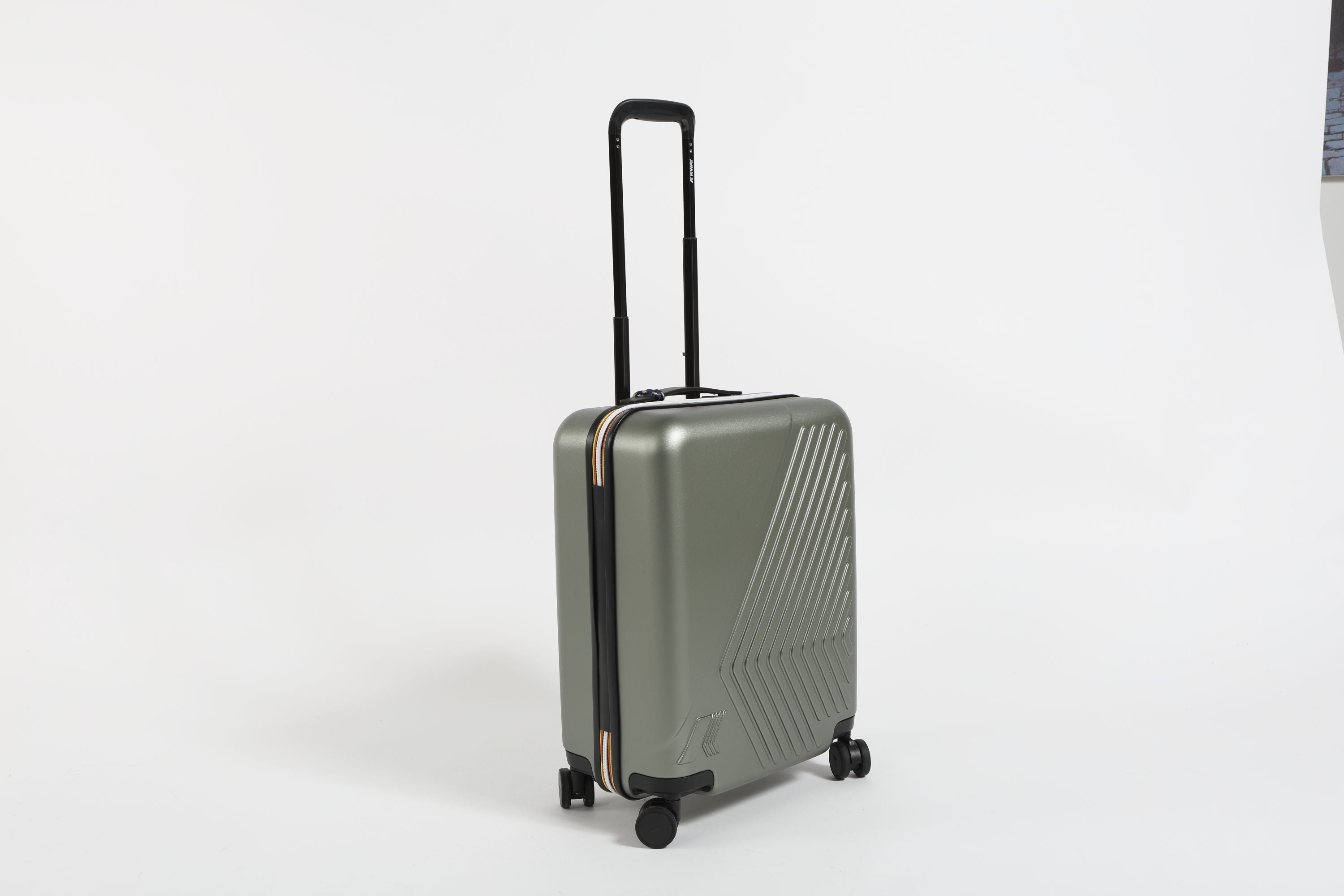 Trolley K-WAY EUDOXIE LOGO Grigio | K-WAY