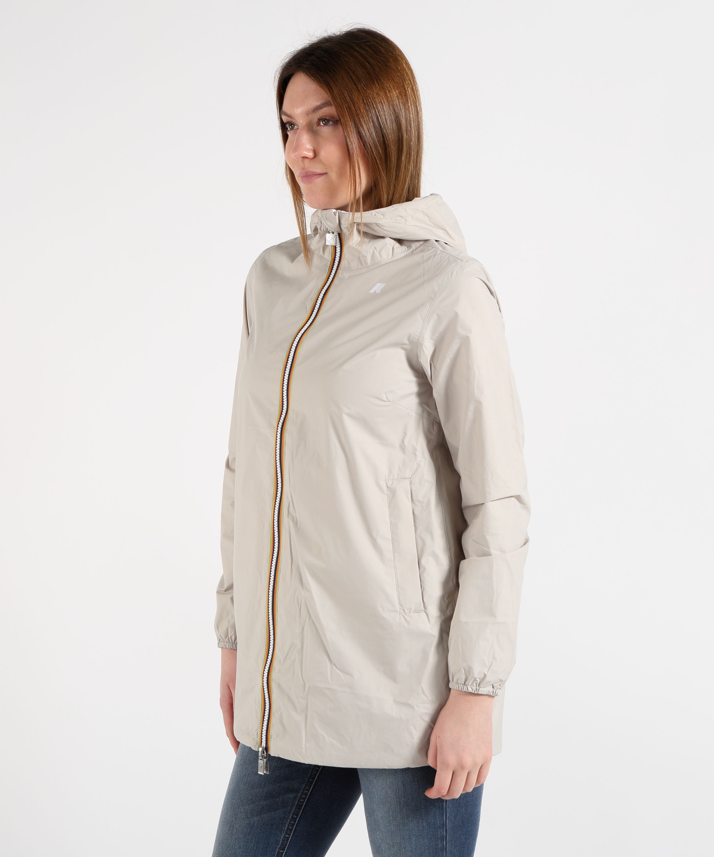 Parka K-WAY Giacca sophie Beige/bianco | K-WAY