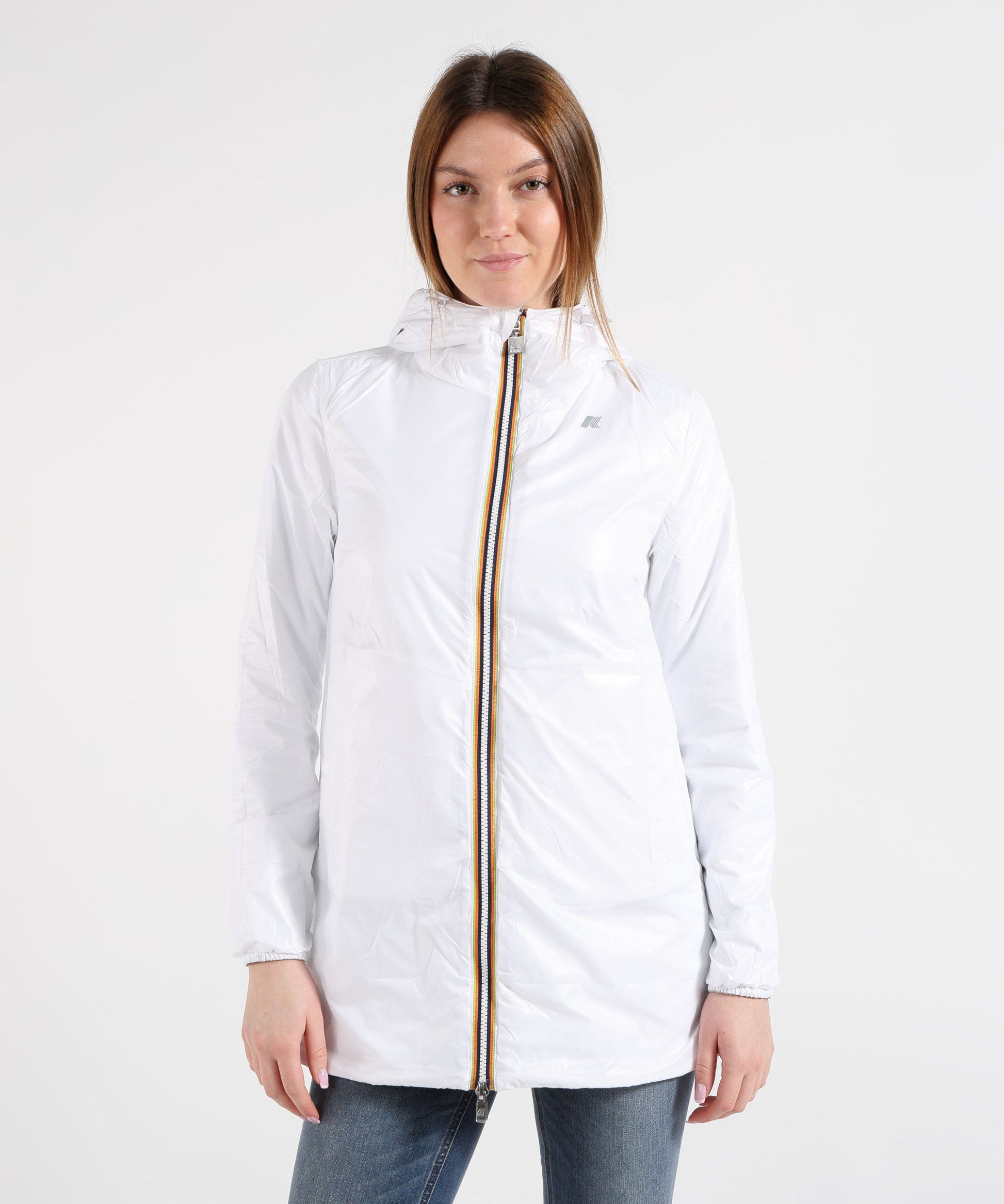 Parkas K-WAY Sophie jacket Beige/bianco | K-WAY