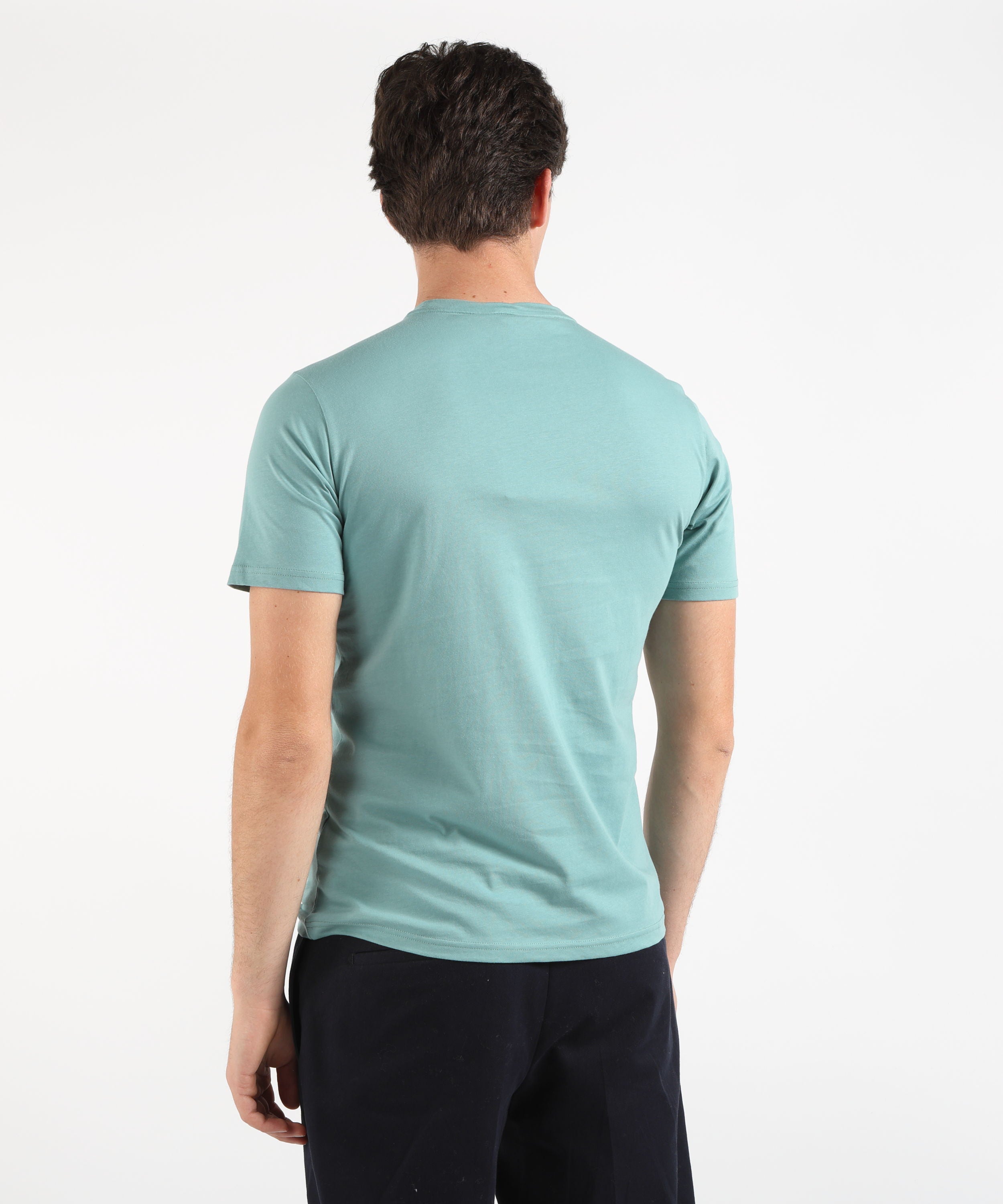 T-shirt K-WAY ODOM JERSEY SLIM Verde acqua | K-WAY