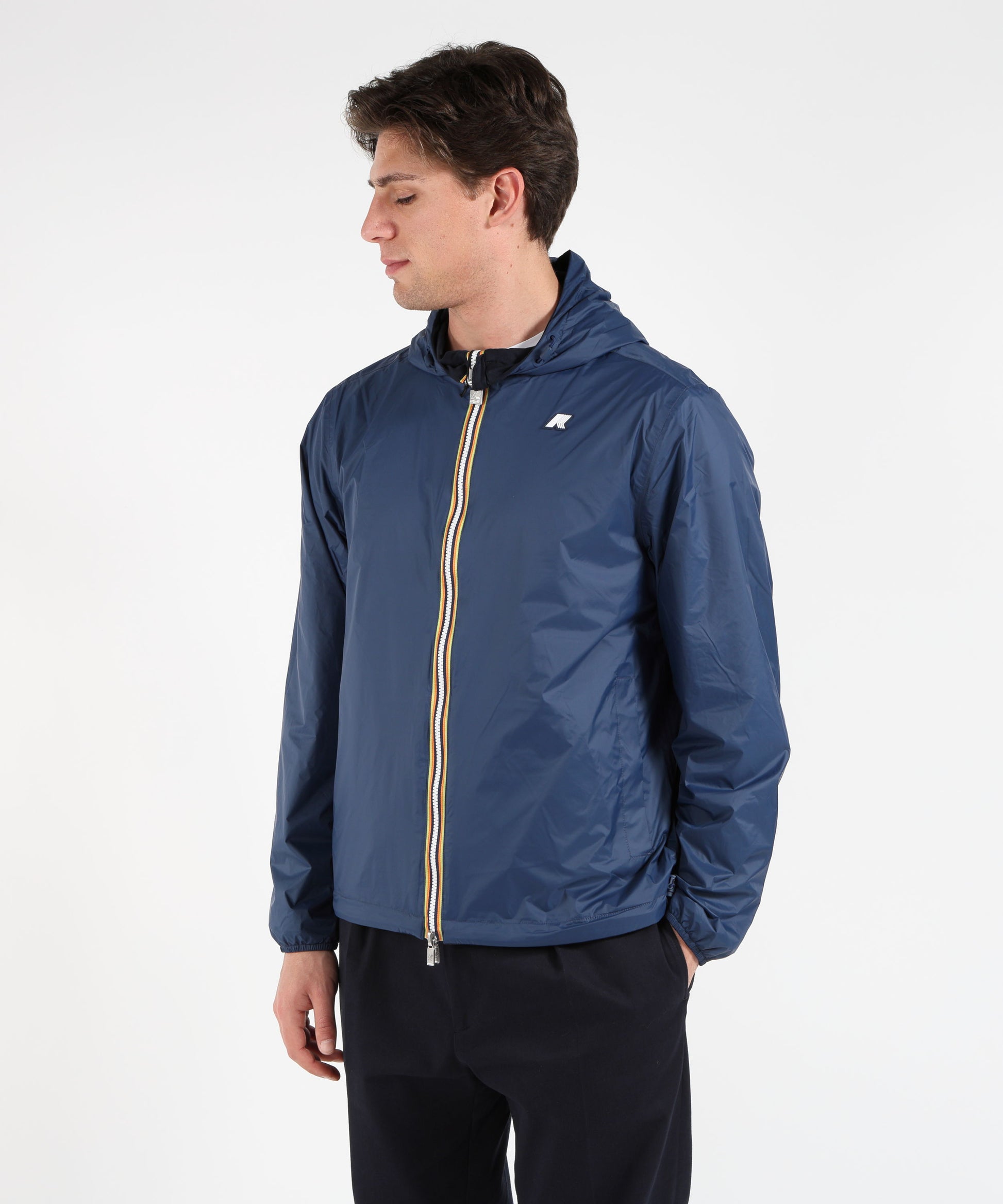 Jackets K-WAY JAKE REVERSIBLE INTERLOCK Blu | K-WAY