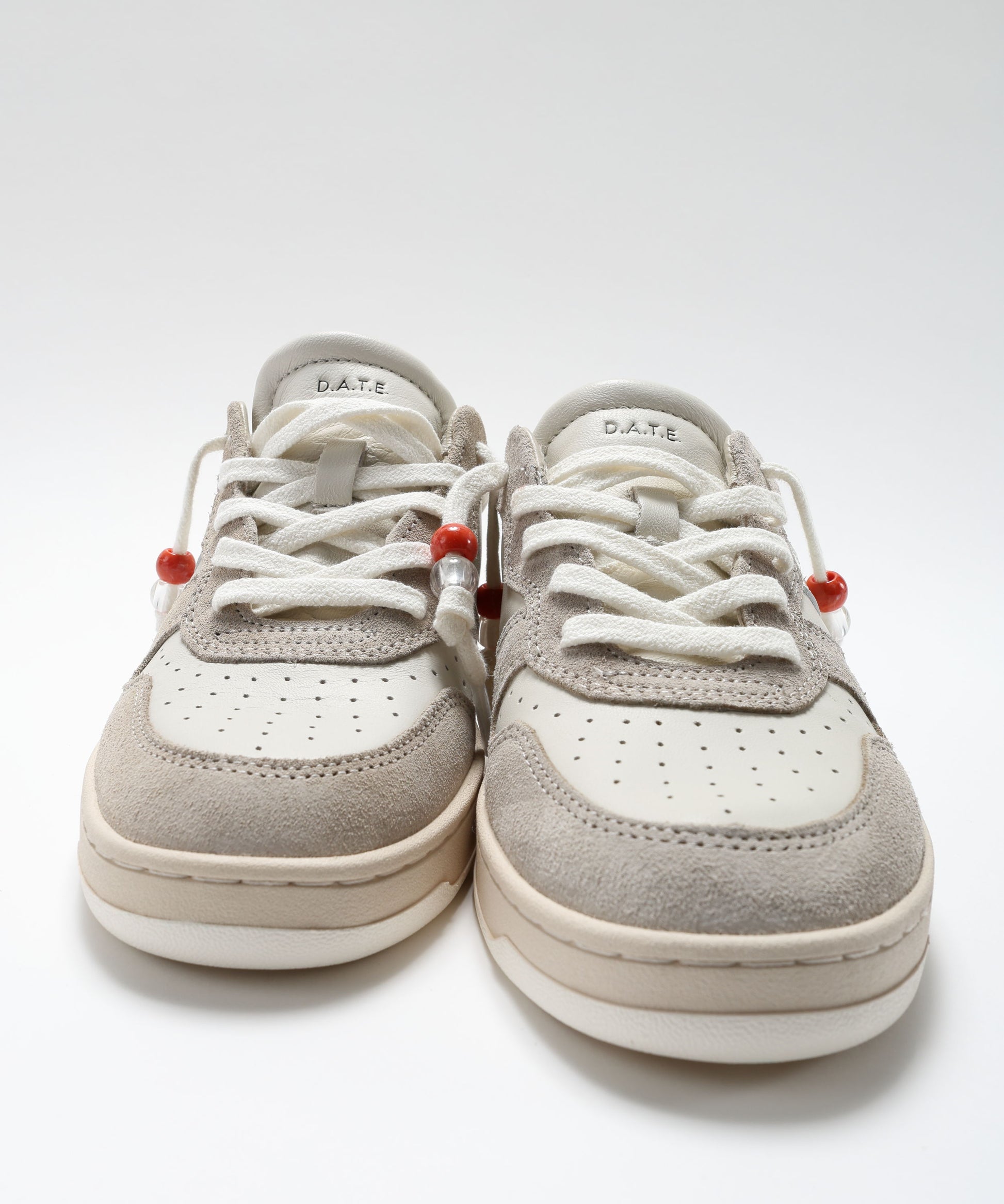 Sneakers D.A.T.E. COURT 2.0 VINTAGE CALF Avorio | D.A.T.E.
