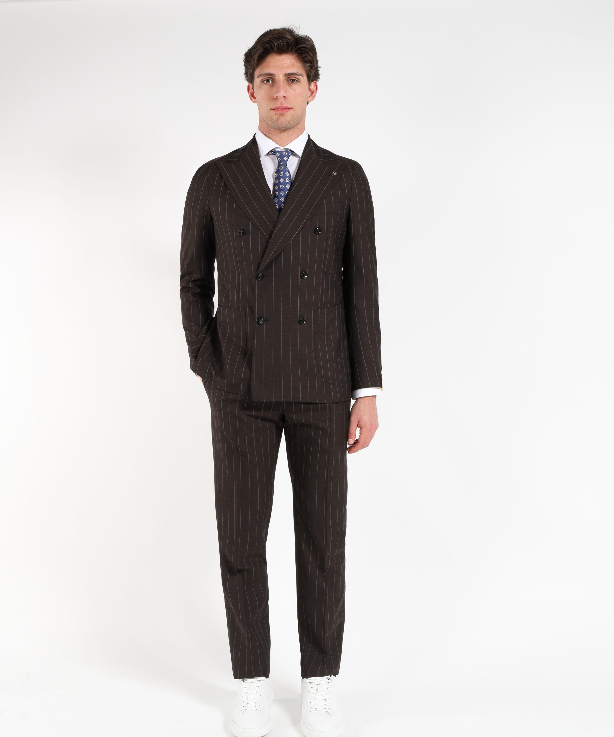 Dresses & Suits TAGLIATORE Unlined revival suit – double-breasted, 6-button Moro | TAGLIATORE