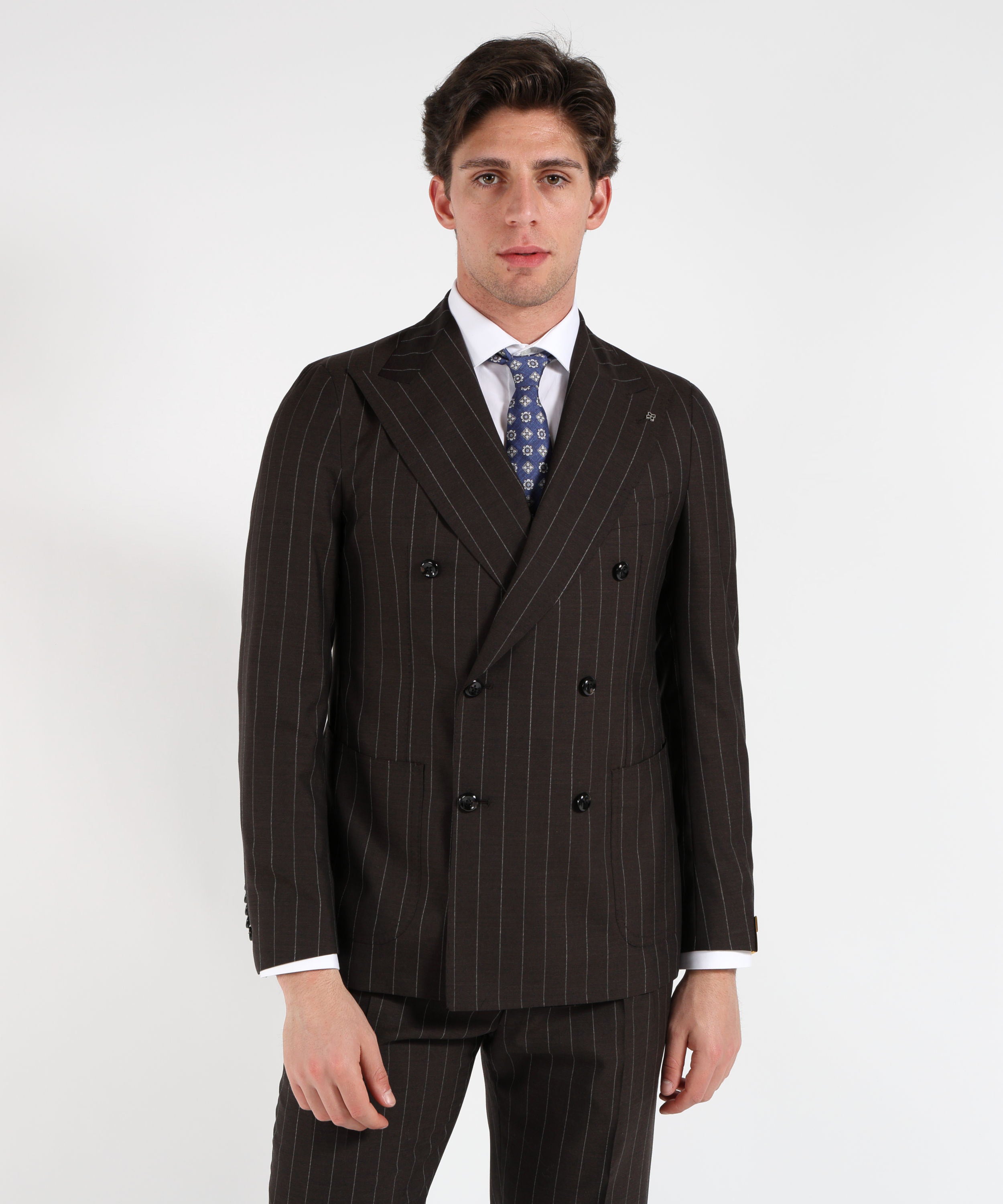 Dresses & Suits TAGLIATORE Unlined revival suit – double-breasted, 6-button Moro | TAGLIATORE