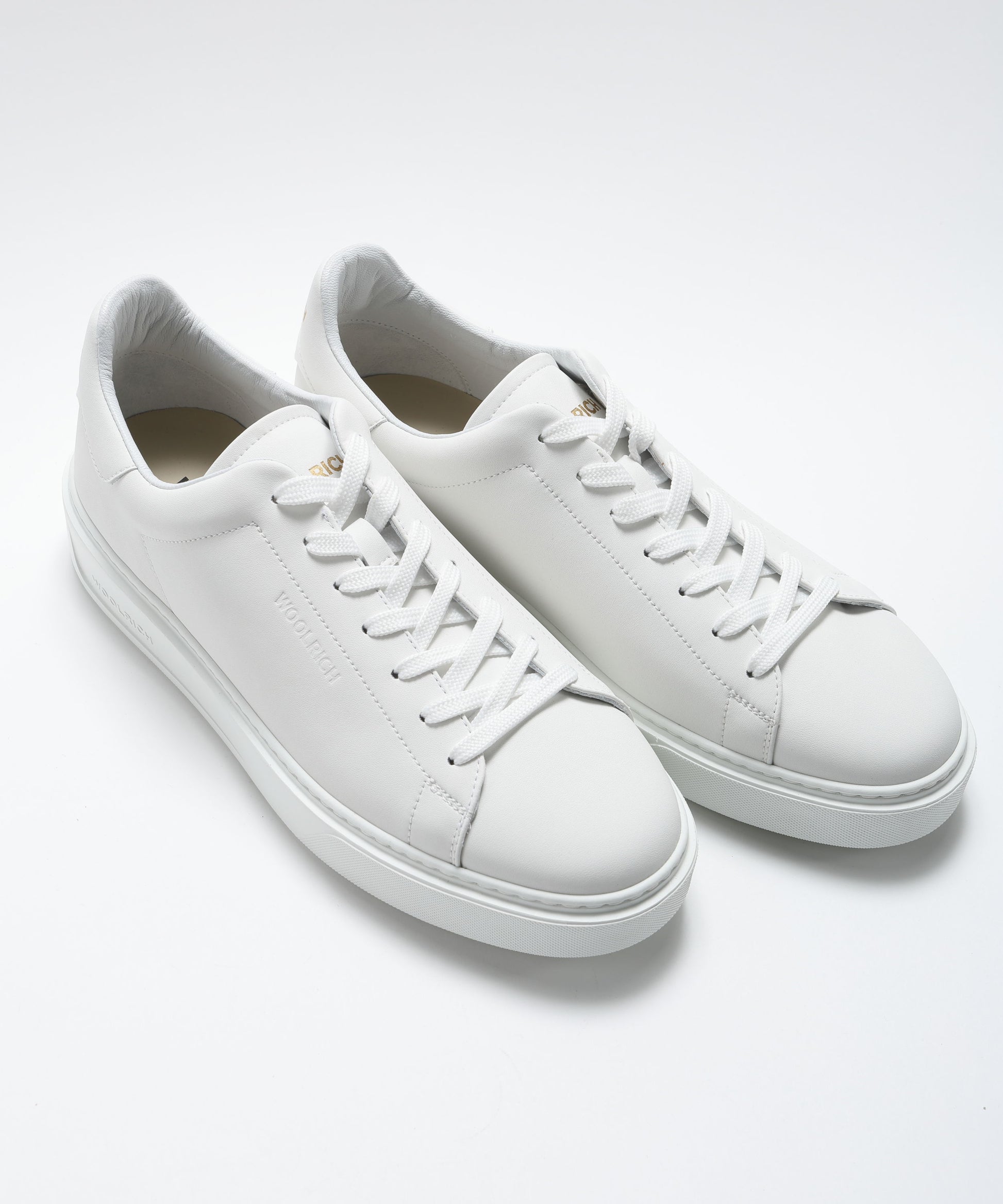 Sneakers WOOLRICH Sneakers Classic Court in pelle di vitello Bianco | WOOLRICH