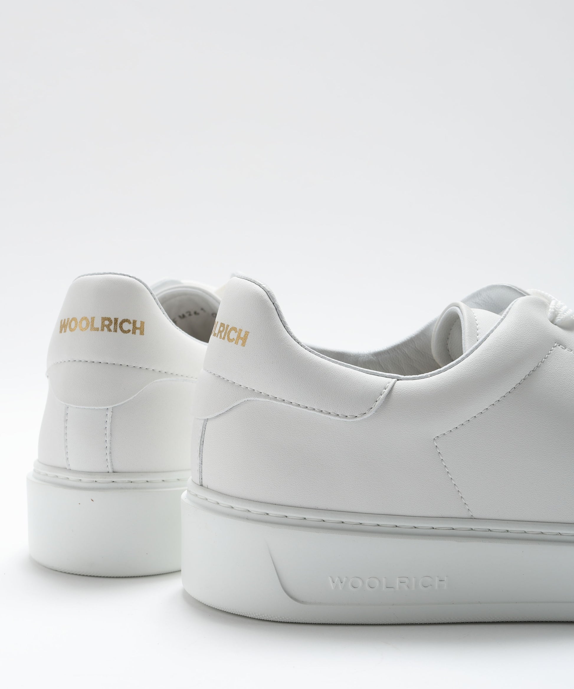 Sneakers WOOLRICH Sneakers Classic Court in pelle di vitello Bianco | WOOLRICH