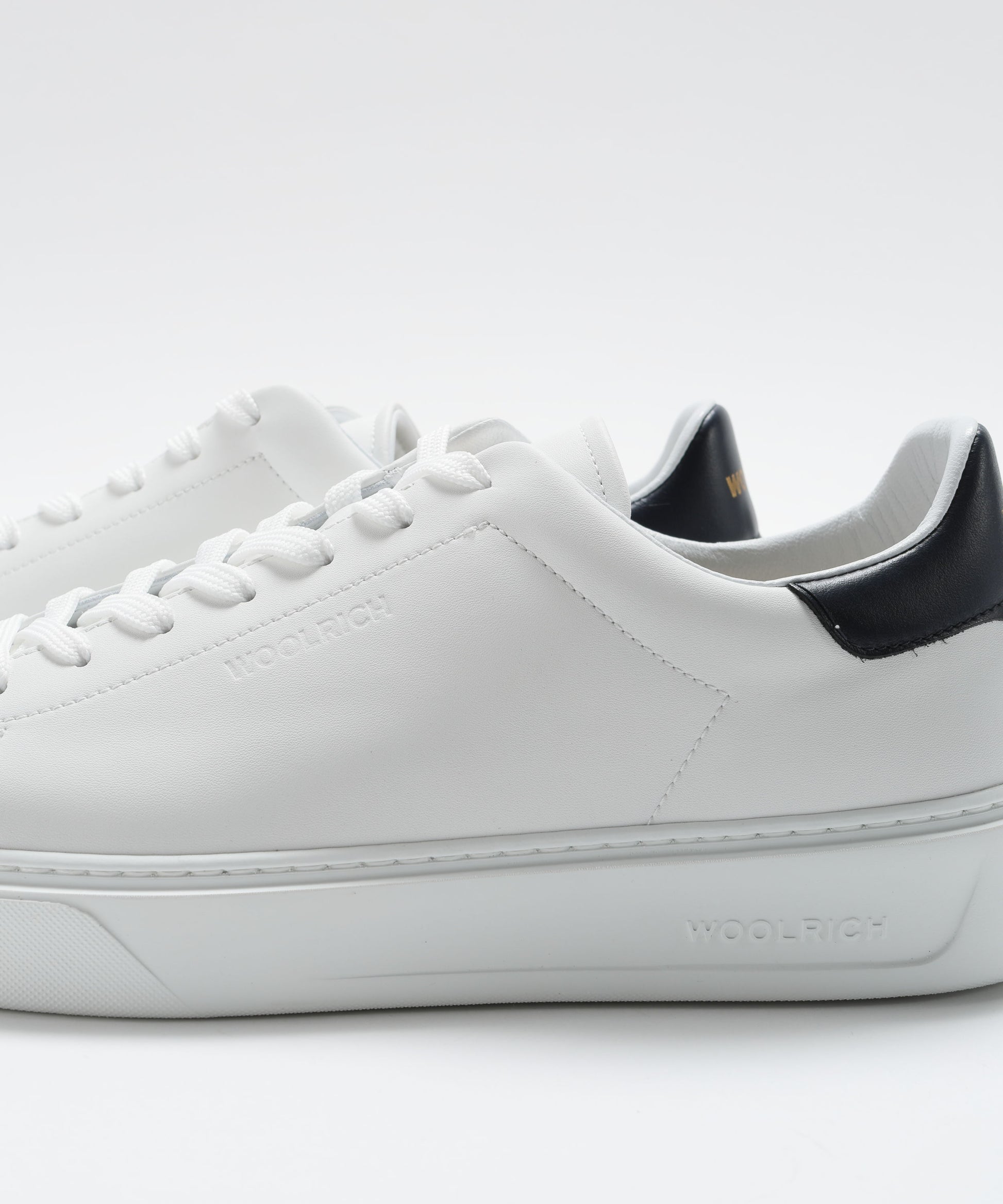 Sneakers WOOLRICH Sneakers Classic Court Bianco/blu | WOOLRICH