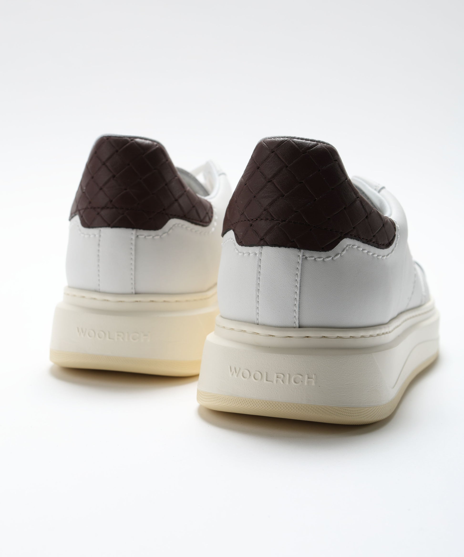 Sneakers WOOLRICH Sneakers Arrow Bianco/testa di moro | WOOLRICH