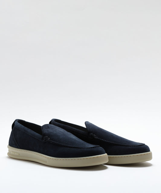 Mocassini WOOLRICH Mocassini in pelle scamosciata Blu | WOOLRICH