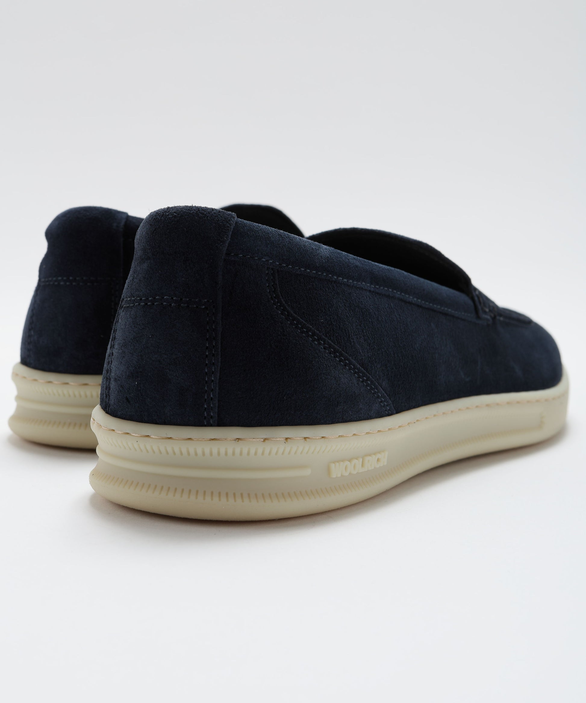 Mocassini WOOLRICH Mocassini in pelle scamosciata Blu | WOOLRICH