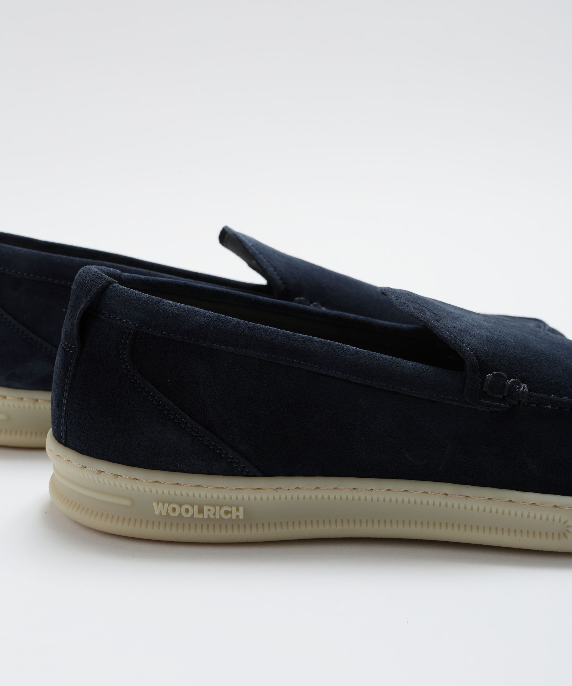 Mocassini WOOLRICH Mocassini in pelle scamosciata Blu | WOOLRICH