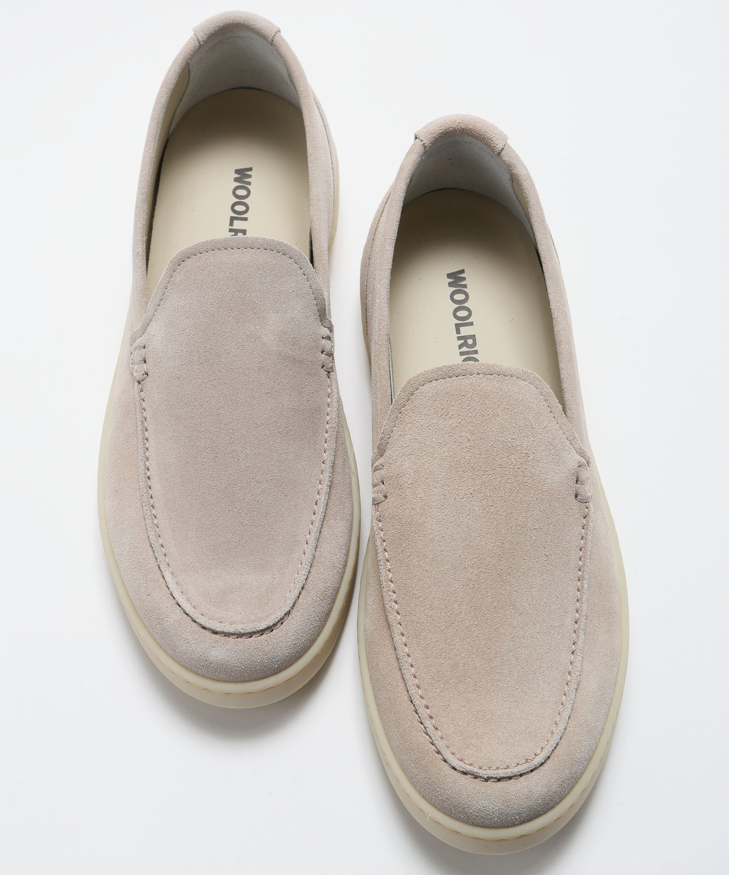 WOOLRICH Mocassini in pelle scamosciata