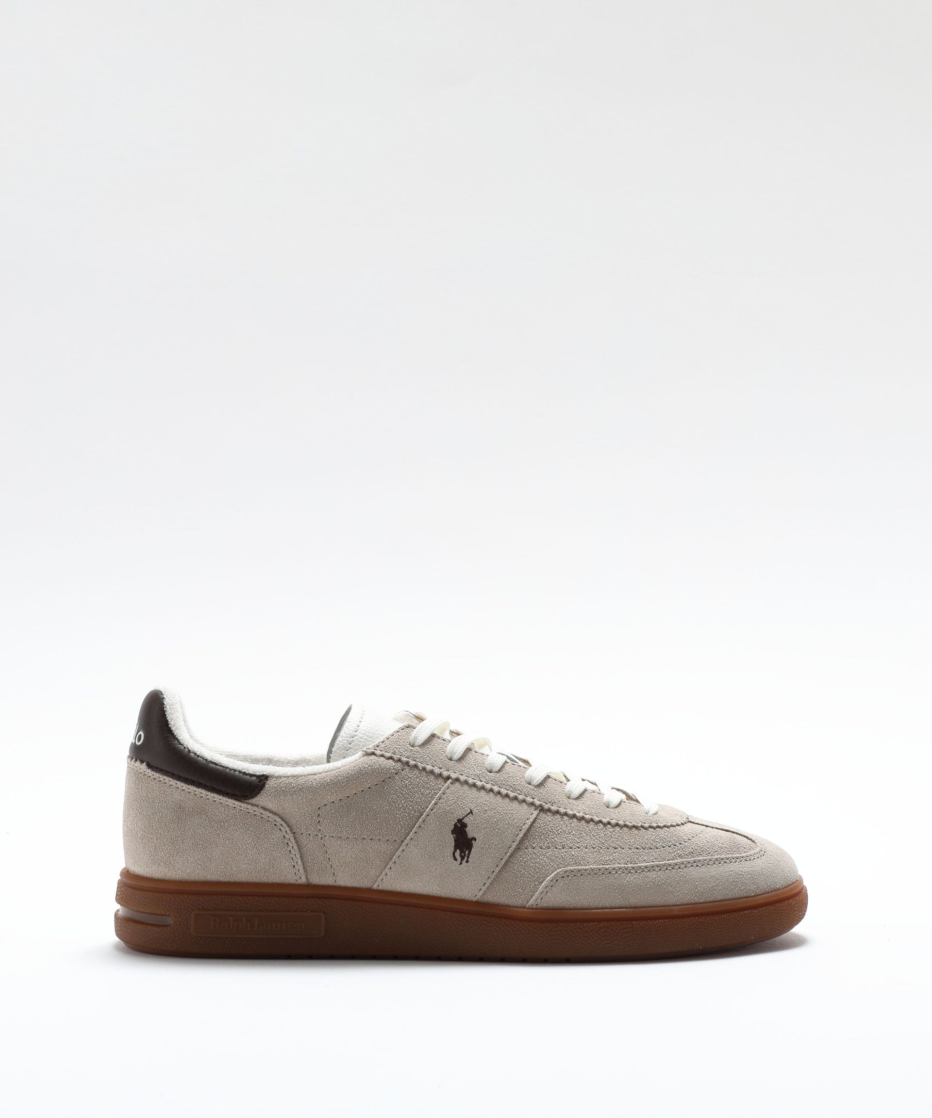 POLO RALPH LAUREN Sneakers Bedford in pelle scamosciata