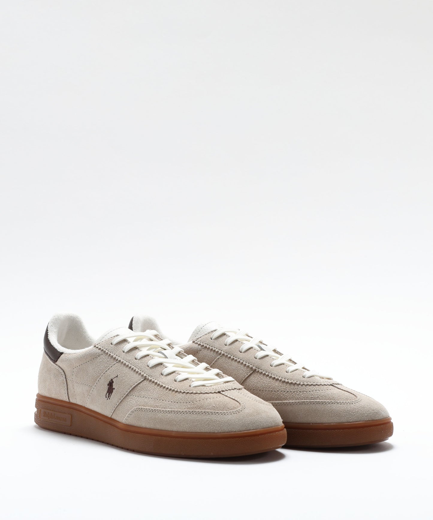 POLO RALPH LAUREN Sneakers Bedford in pelle scamosciata
