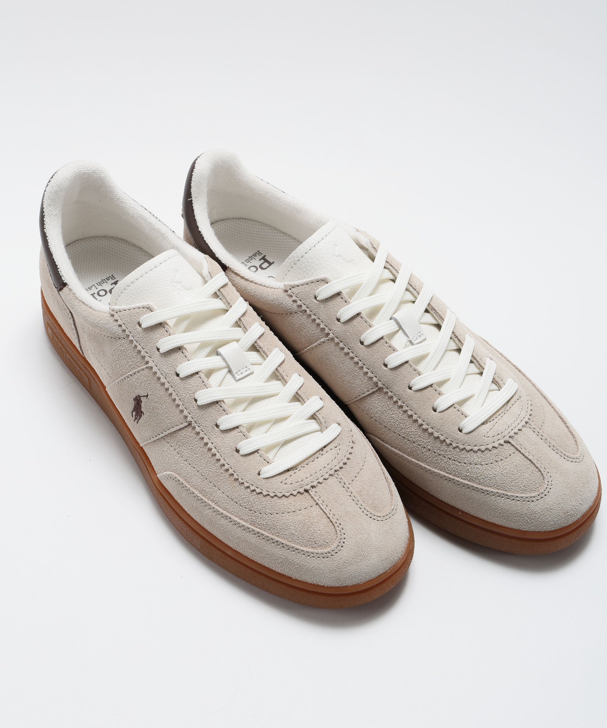Sneakers POLO RALPH LAUREN Sneakers Bedford in pelle scamosciata Beige | POLO RALPH LAUREN