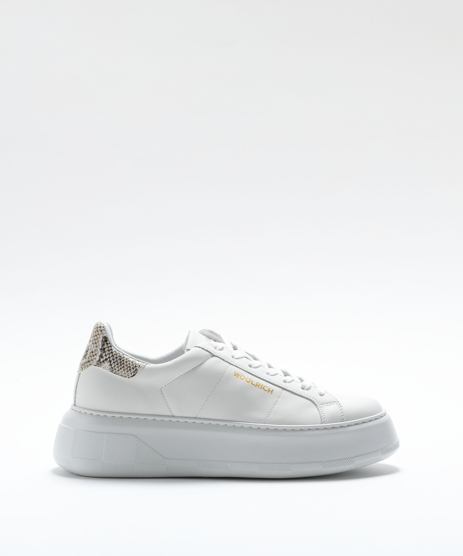 WOOLRICH Sneakers Chunky Court in pelle di vitello