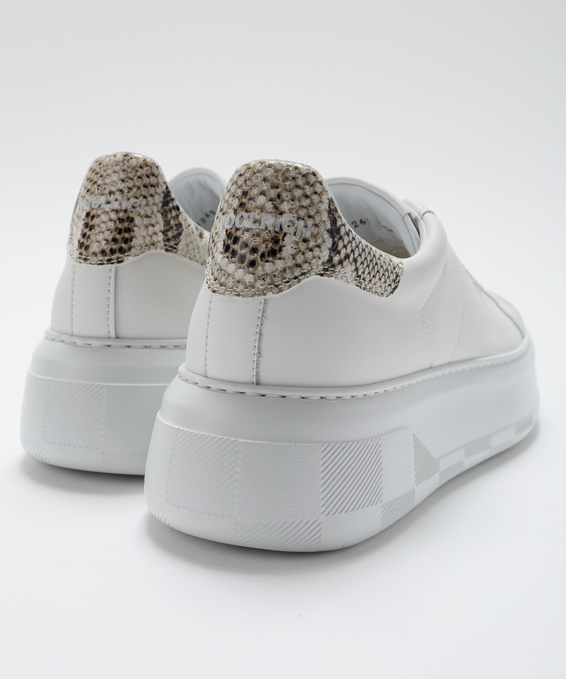 Sneakers WOOLRICH  Sneakers Chunky Court Bianco/sabbia | WOOLRICH