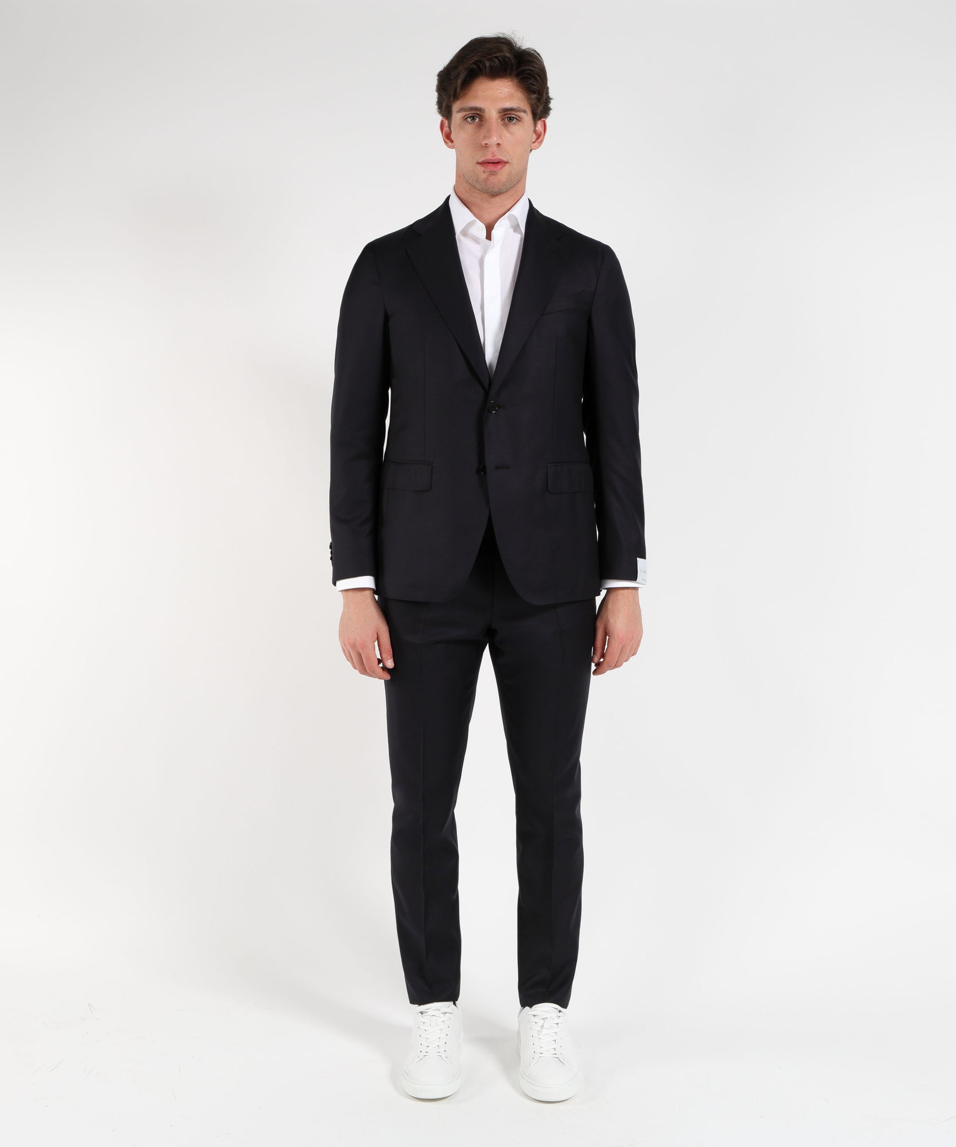 Abiti CARUSO Completo Uomo Due Bottoni – Linea Aida Decostruita Blu | CARUSO