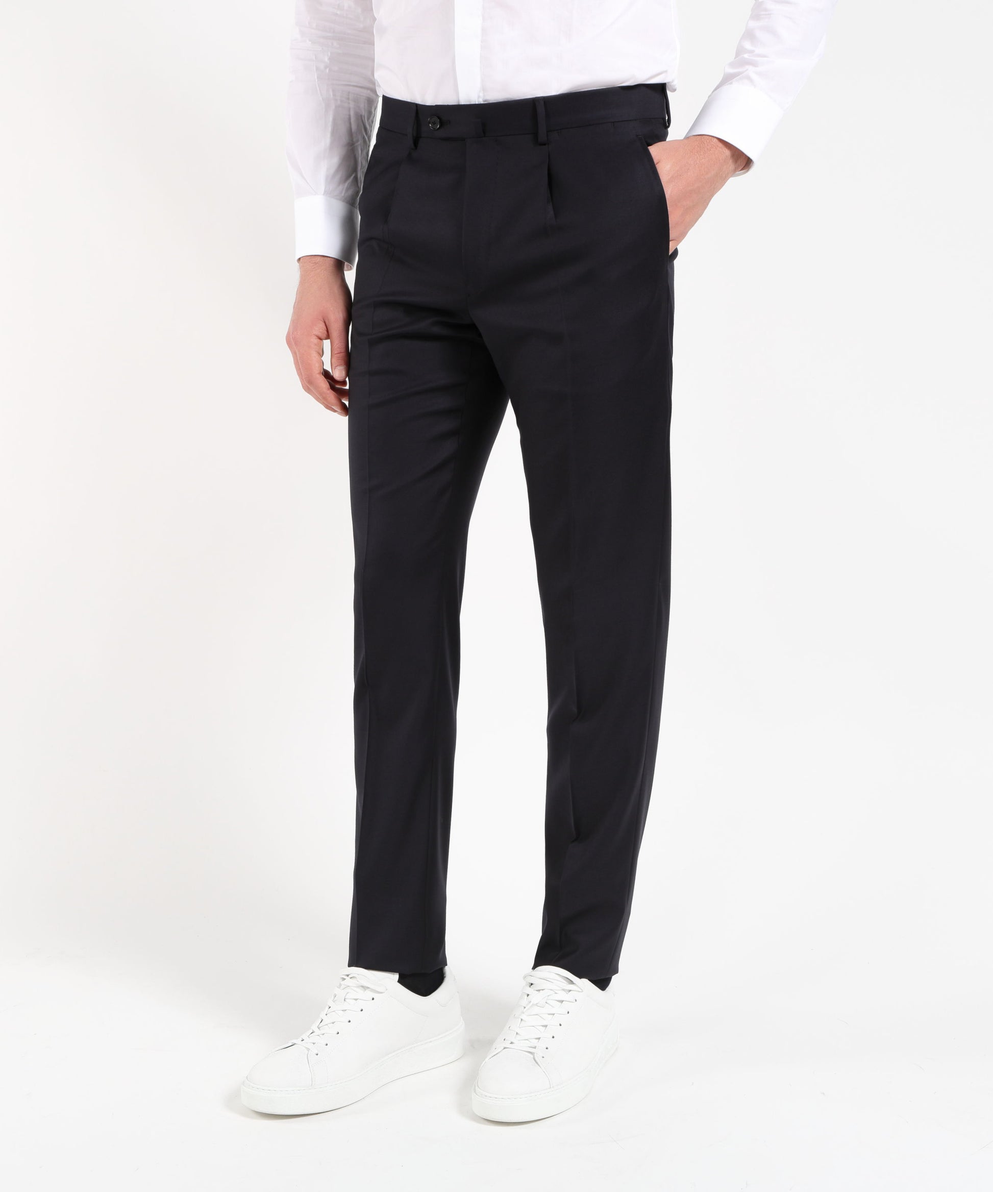 Abiti CARUSO Completo Uomo Due Bottoni – Linea Aida Decostruita Blu | CARUSO