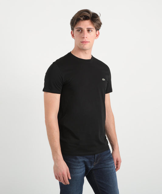 T-shirt LACOSTE t-shirt in cotone Nero | LACOSTE