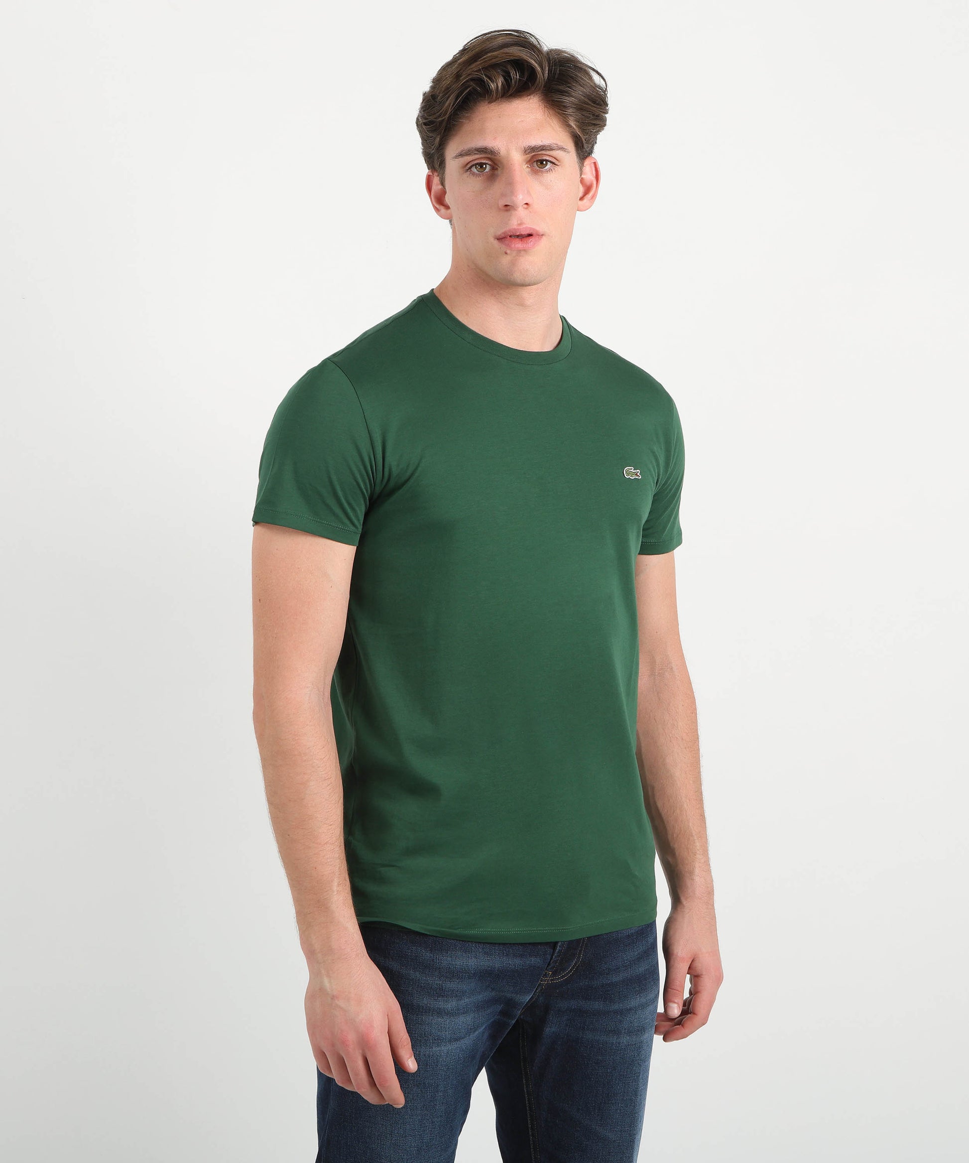 T-shirt LACOSTE t-shirt in cotone Verde | LACOSTE