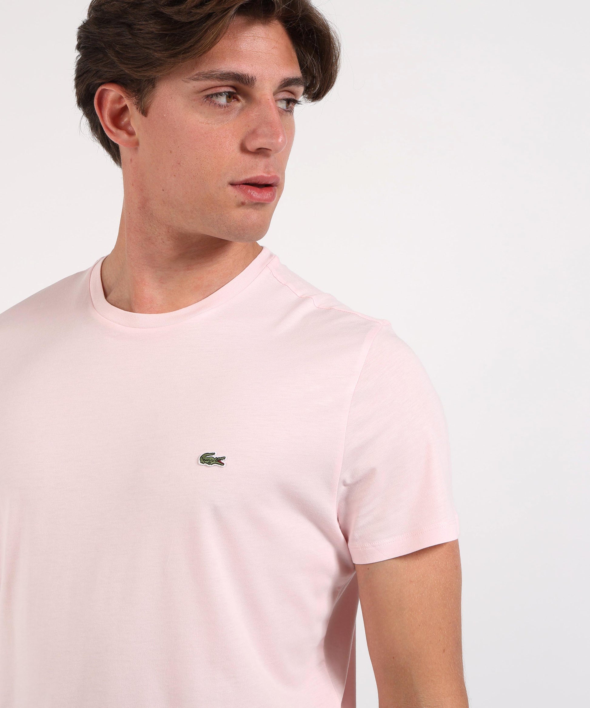T-shirt LACOSTE t-shirt in cotone Rosa | LACOSTE