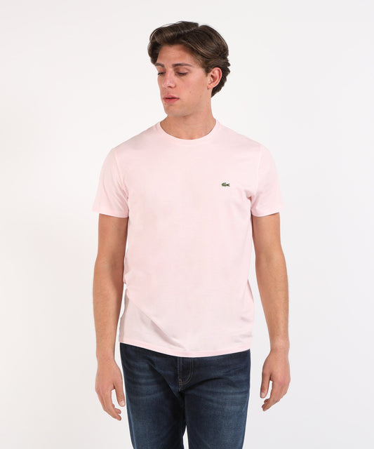T-shirt LACOSTE t-shirt in cotone Rosa | LACOSTE