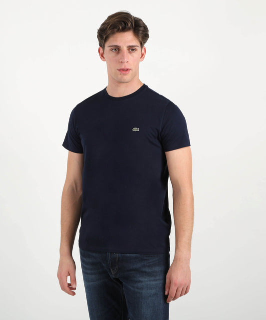 T-shirt LACOSTE t-shirt in cotone Blu | LACOSTE