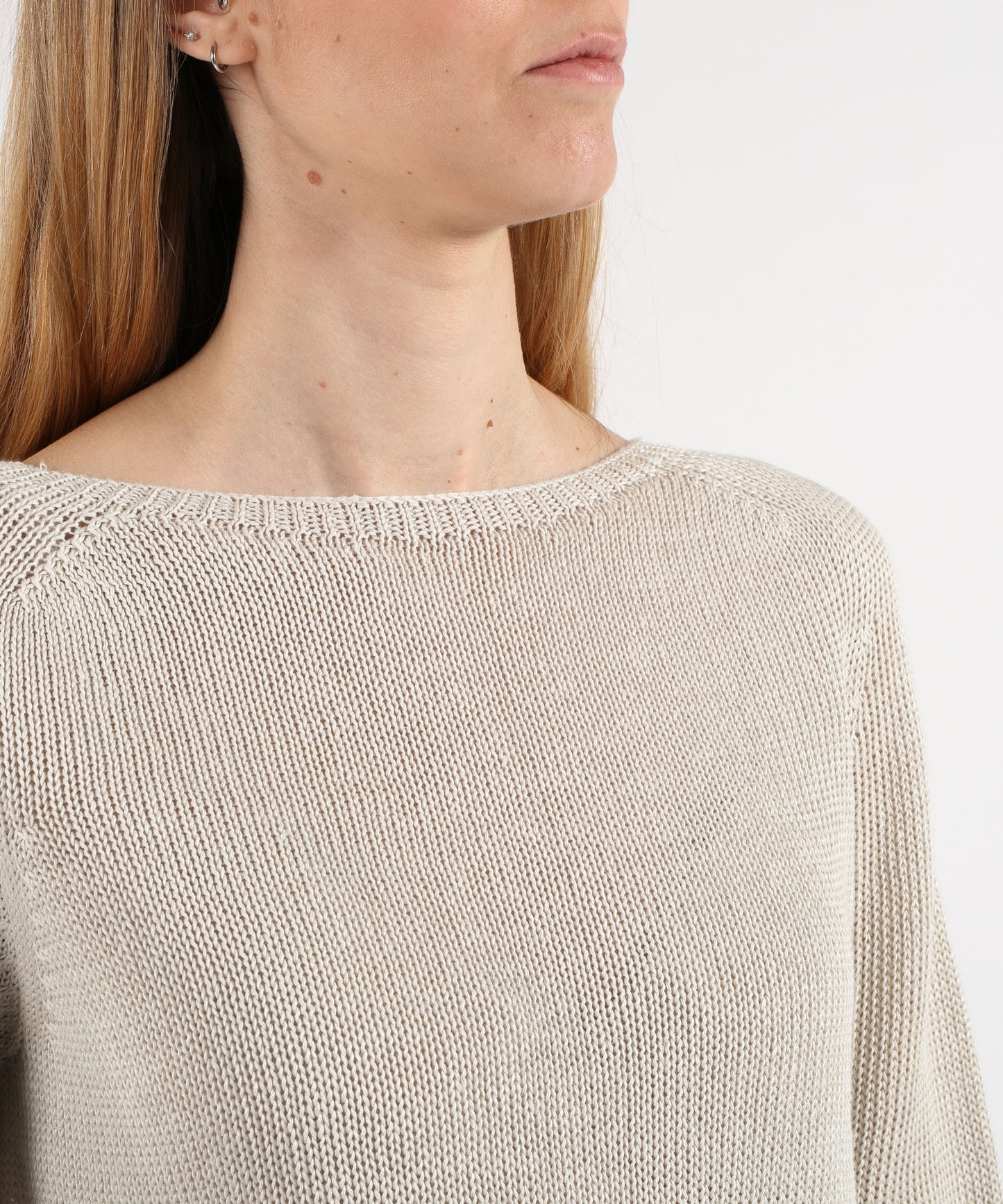 'S MAX MARA Giolino maglia basic in filato di lino