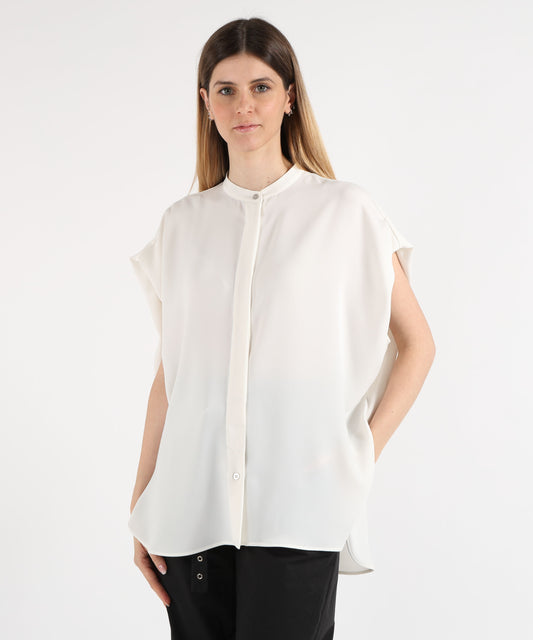 Bluse HERNO Top in lucent cady Naturale | HERNO