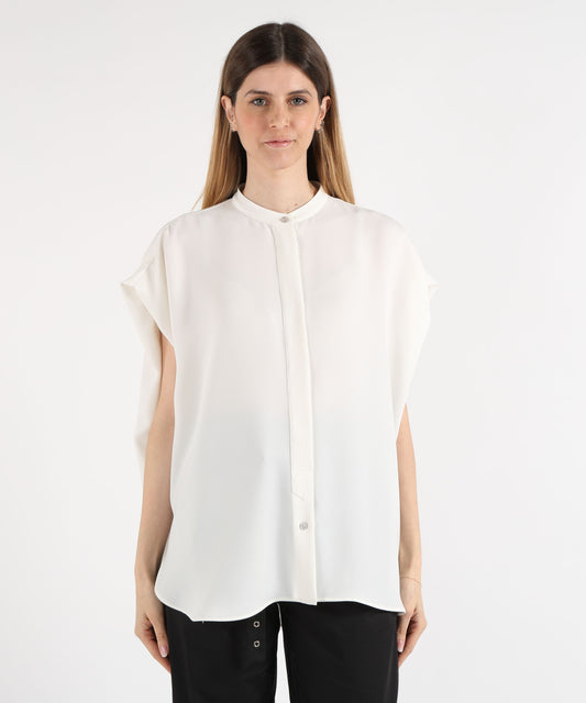 Bluse HERNO Top in lucent cady Naturale | HERNO