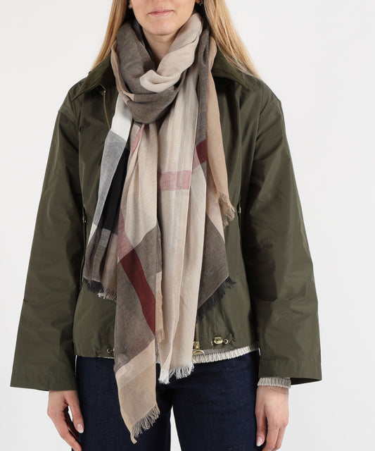 Scarves BARBOUR Esther tartan scarf Tartan | BARBOUR