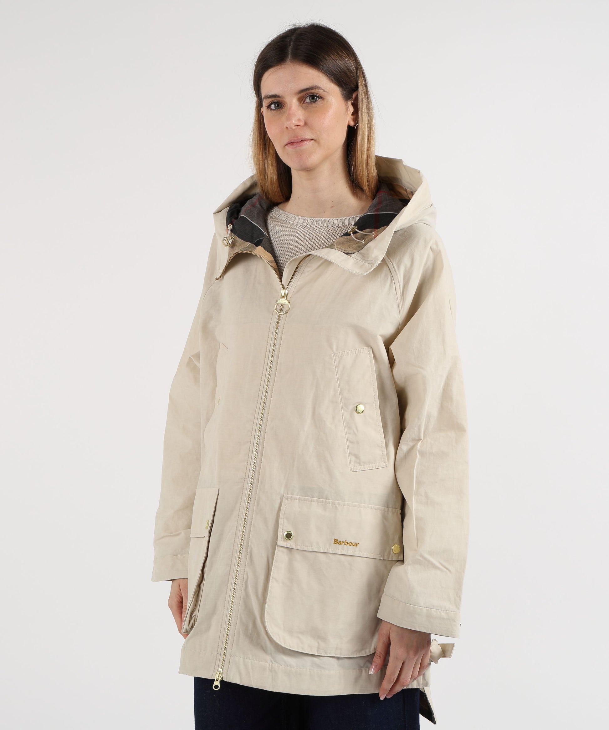 Impermeabili BARBOUR Giacca antipioggia Middlemarch Crema | BARBOUR