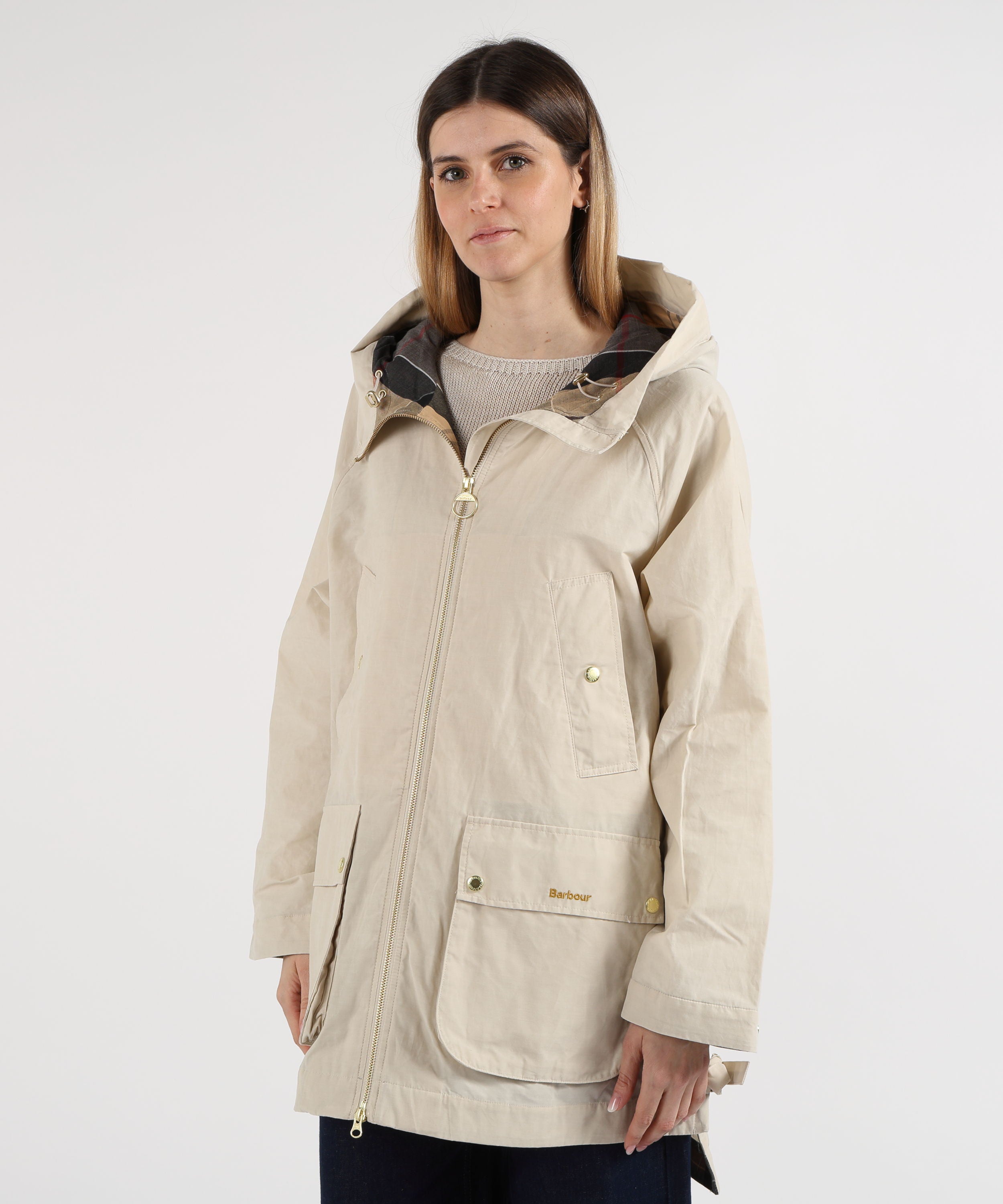 Impermeabili BARBOUR Giacca antipioggia Middlemarch Crema | BARBOUR