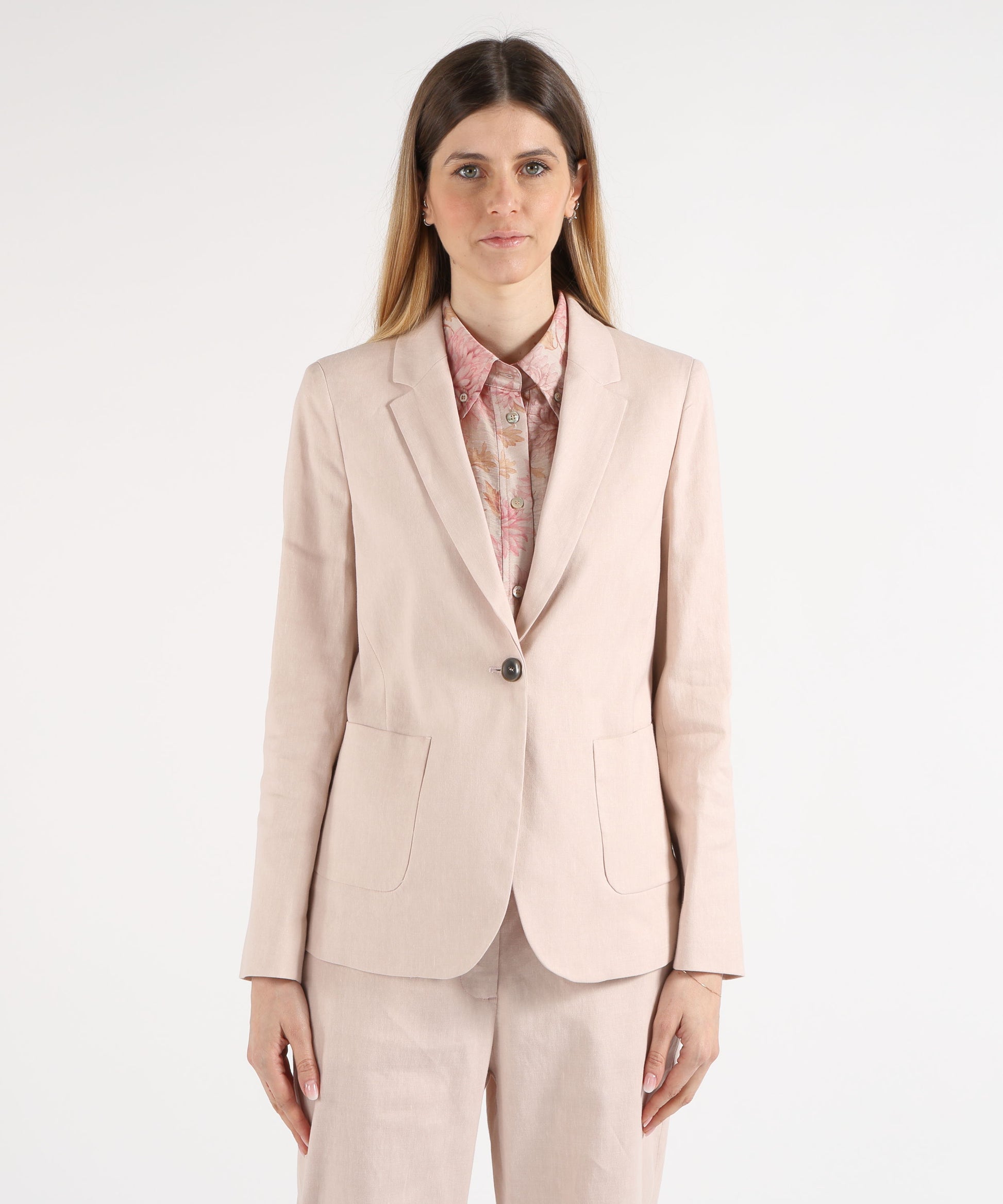 Giacche SEVENTY Giacca Monopetto Cipria | SEVENTY