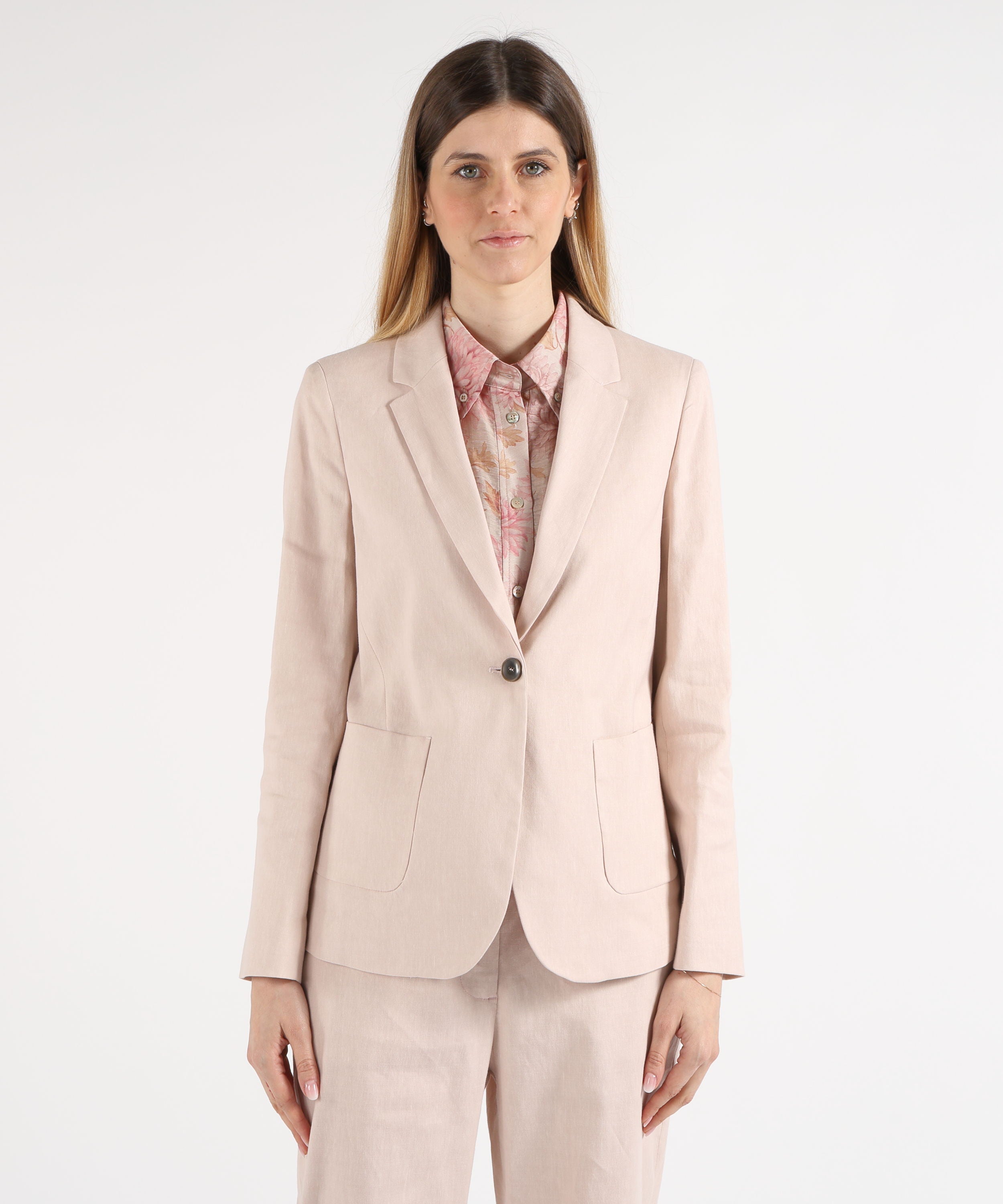 Giacche SEVENTY Giacca Monopetto Cipria | SEVENTY