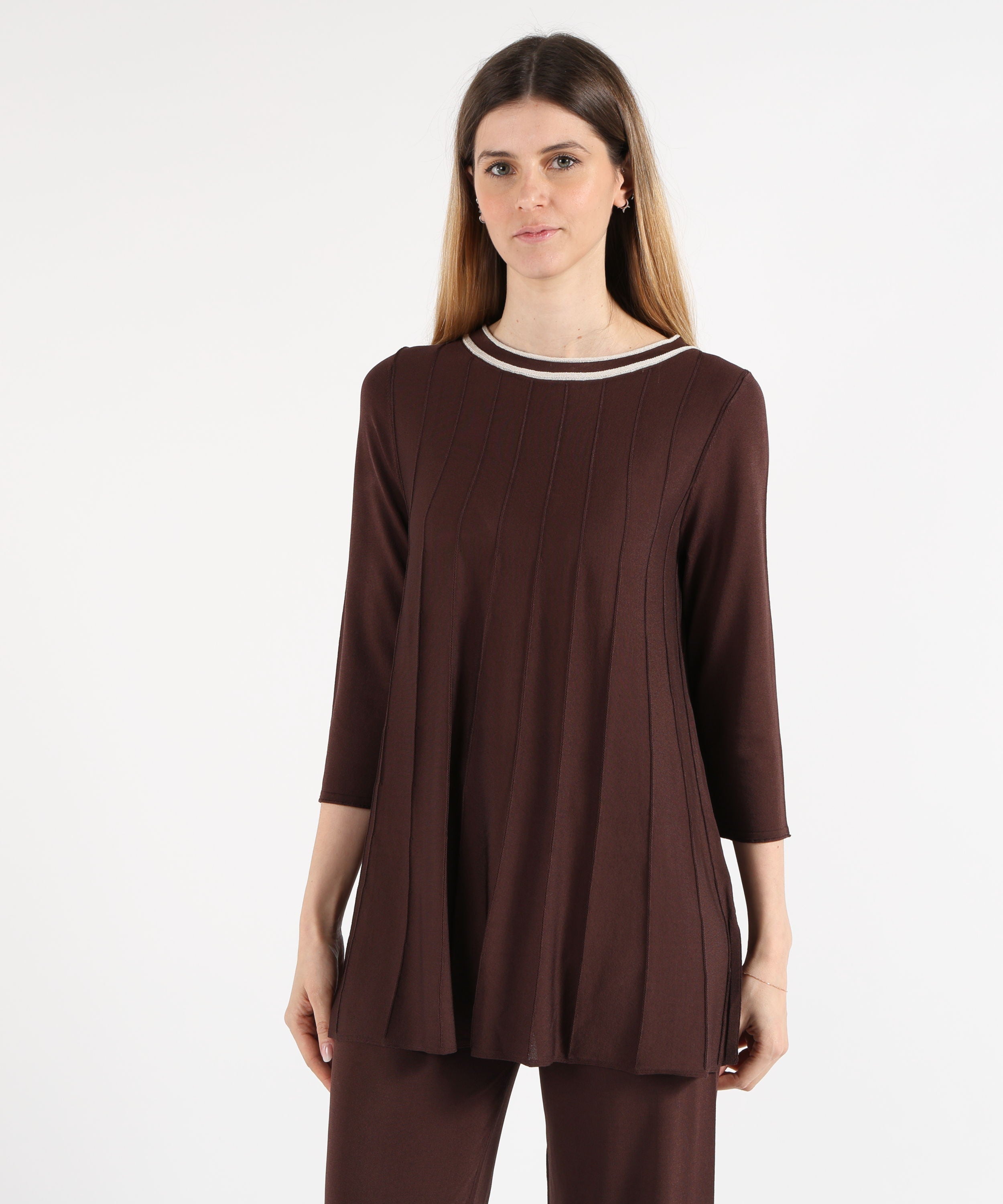 Completi MAIDA MILA Completo Maglia e Pantalone – Comfort e Stile Bruno | MAIDA MILA