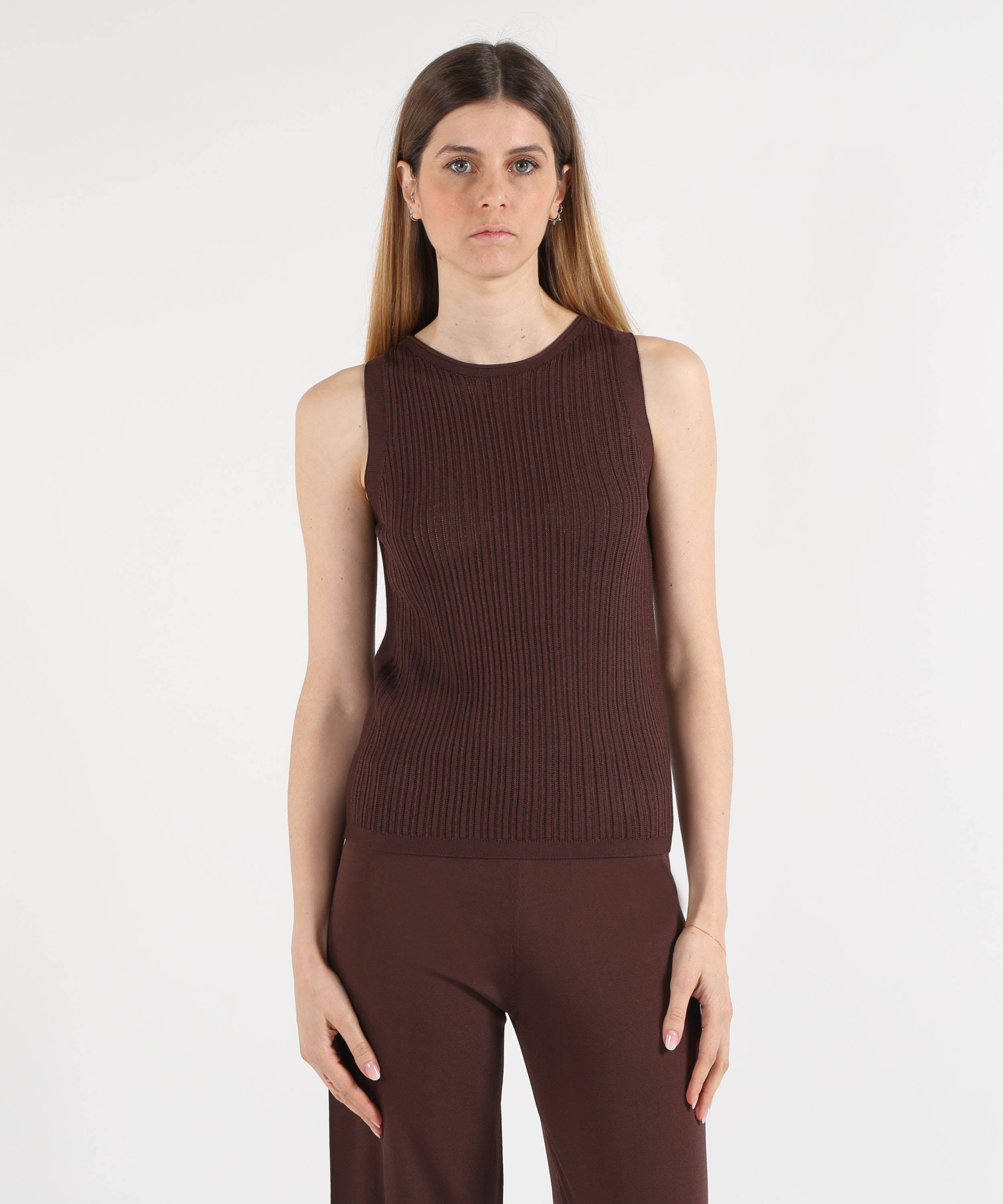 Tank tops MAIDA MILA Ribbed Top – Essential Style Bruno | MAIDA MILA